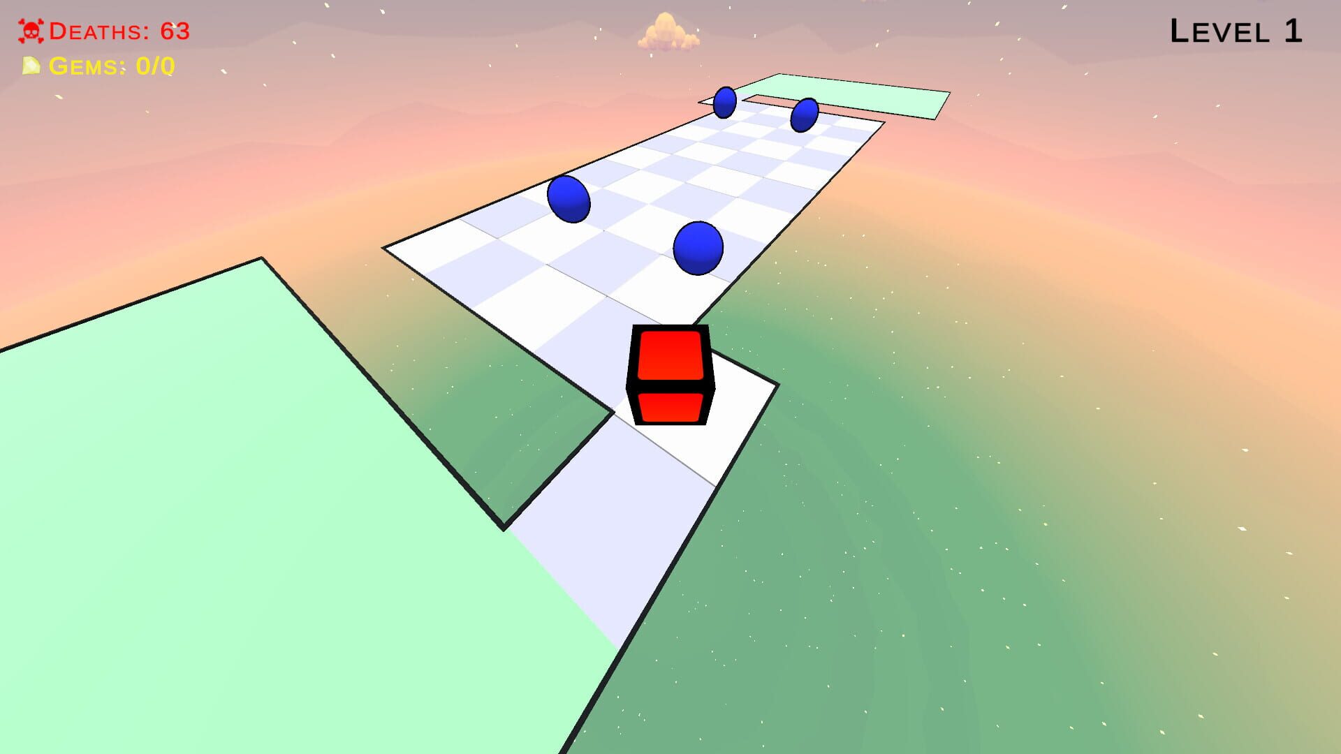 The World's Hardest Game 3D Nostalgia - Screenshot