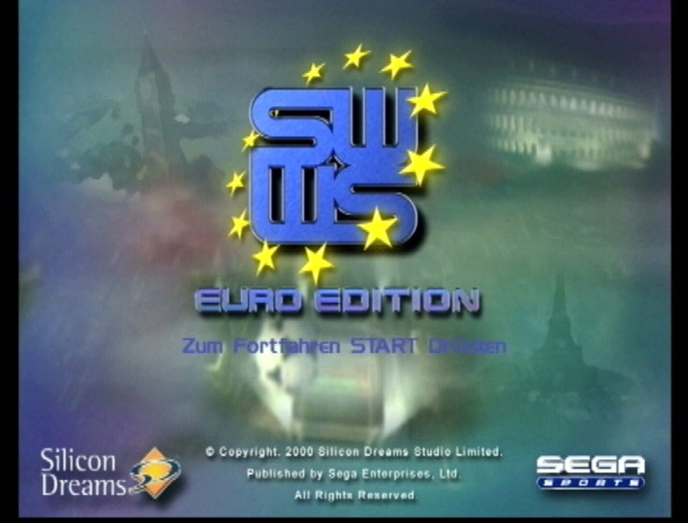 Sega Worldwide Soccer 2000: Euro Edition - Screenshot