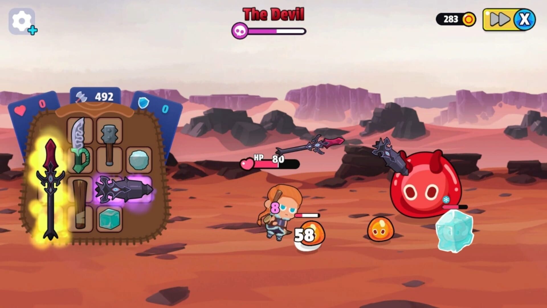 Bag Fight: Gem Satchel Edition - Screenshot