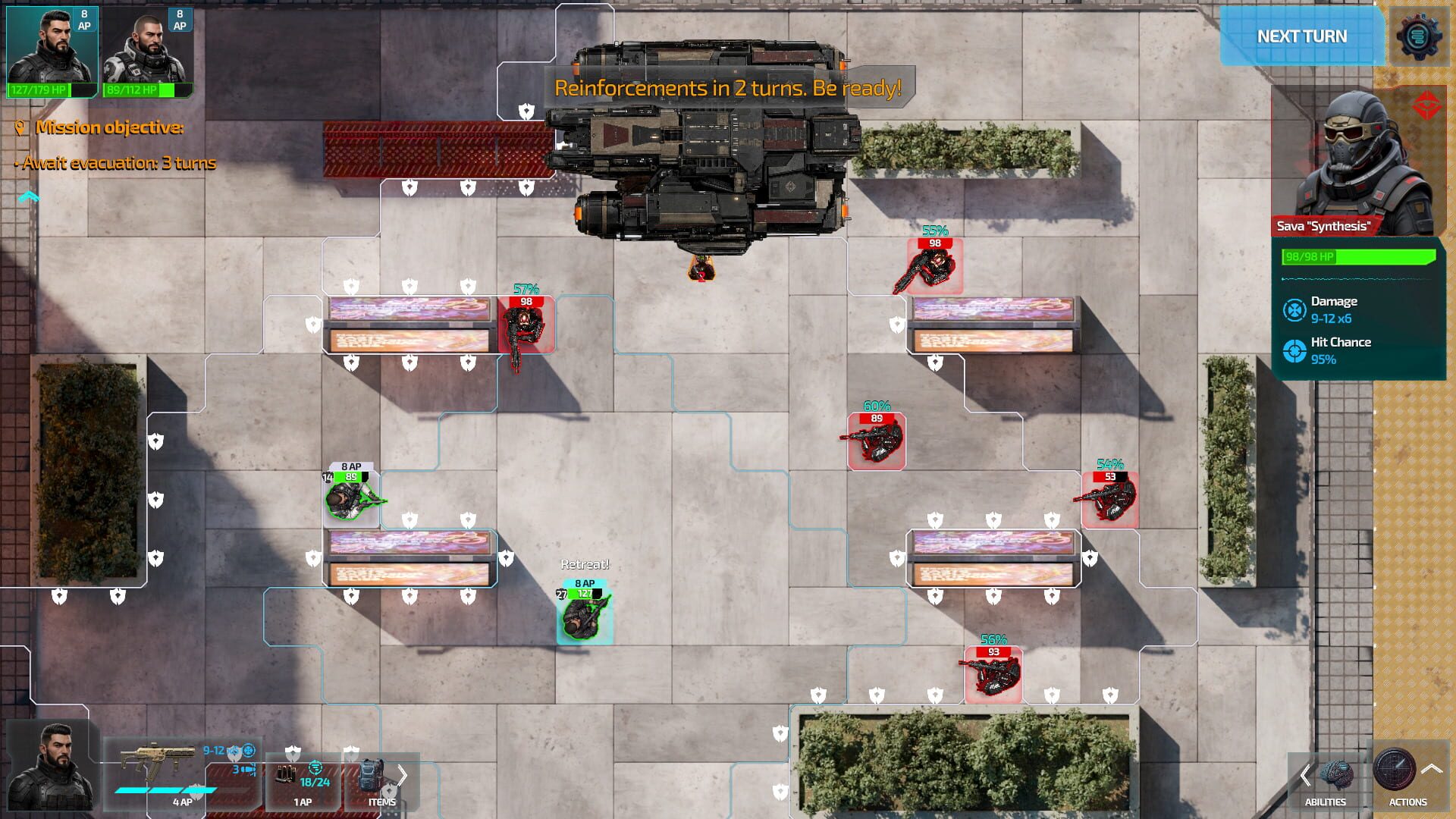 Humanity Echo: Cyberpunk Tactical RPG - Screenshot