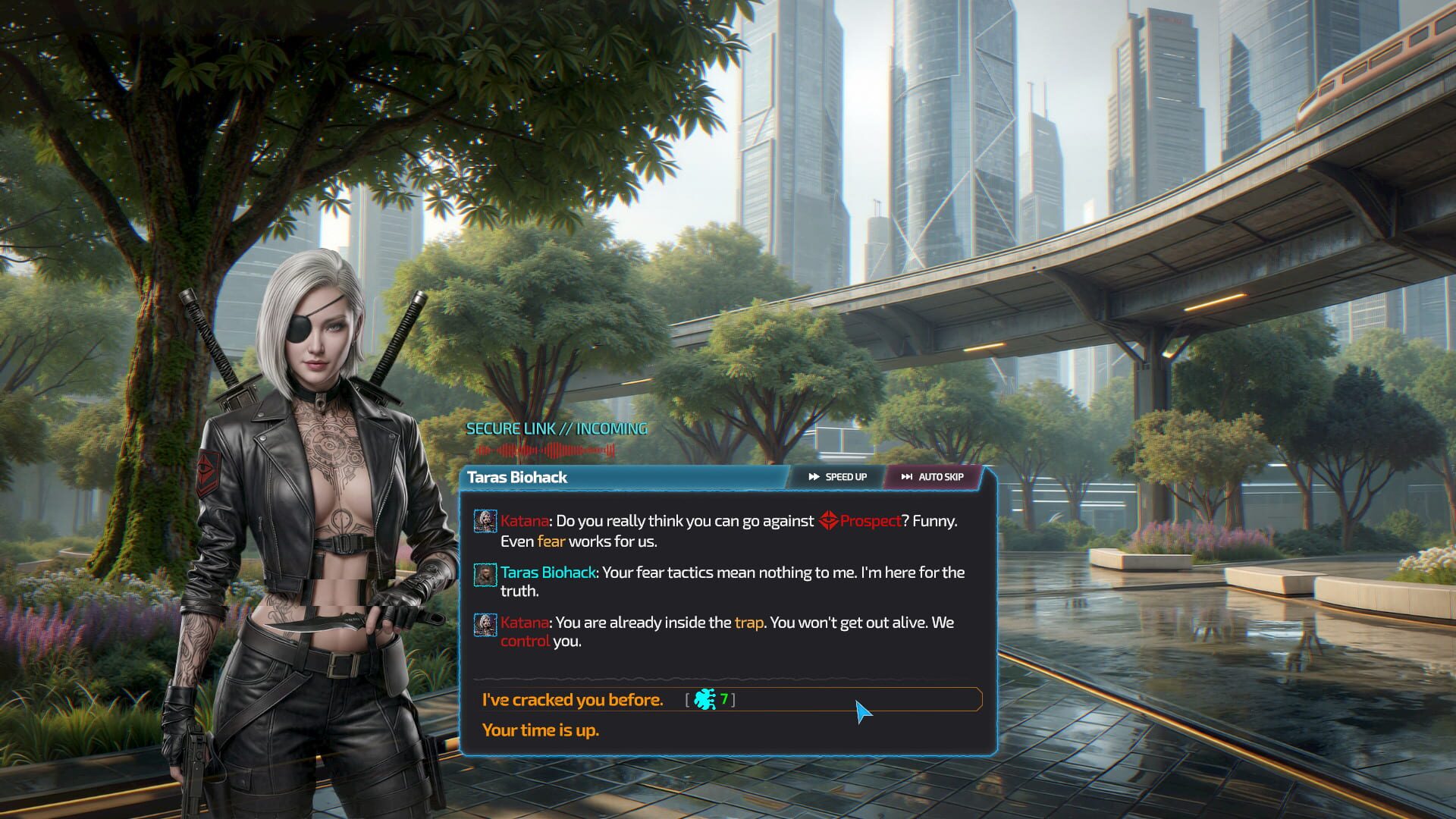 Humanity Echo: Cyberpunk Tactical RPG - Screenshot