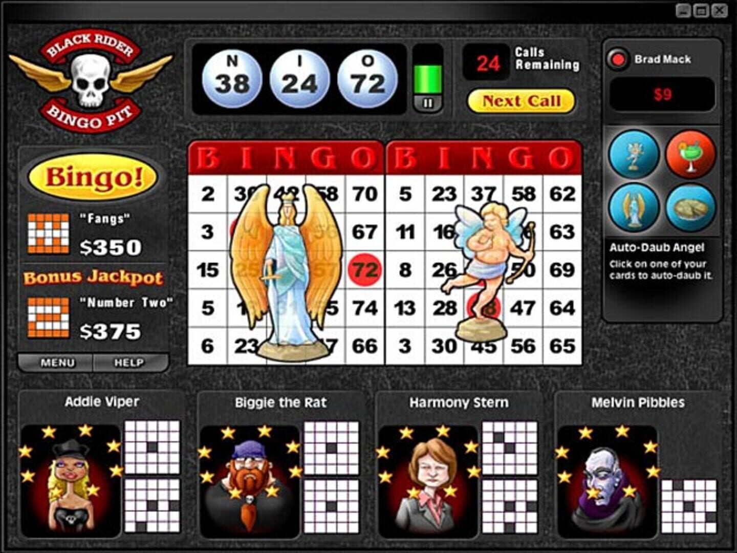 Saints & Sinners Bingo - Screenshot