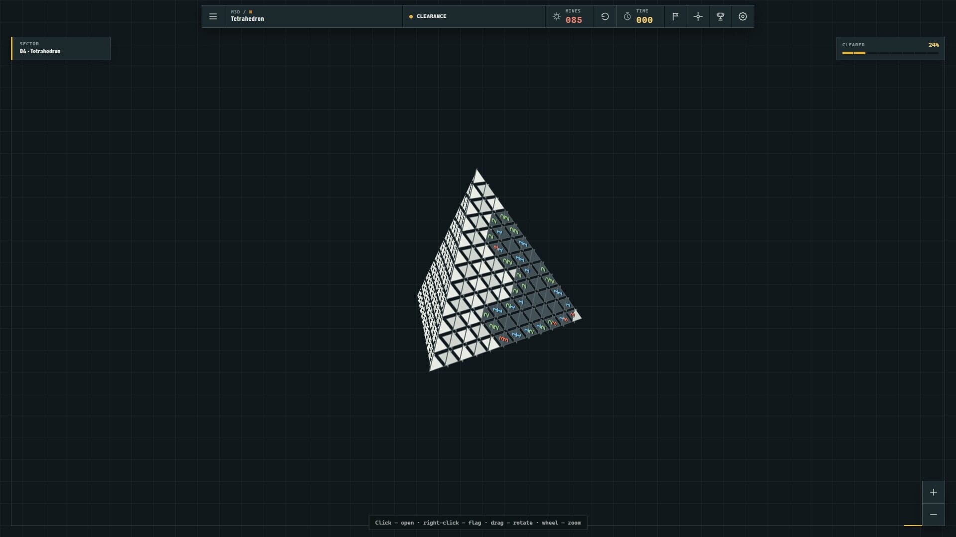 Minesweeper 3D - Screenshot