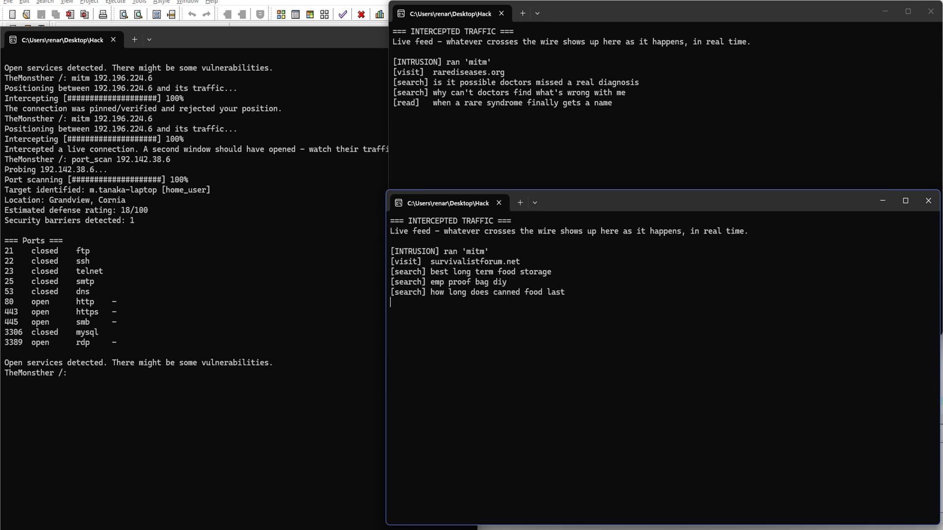 Hacker vs It - Screenshot