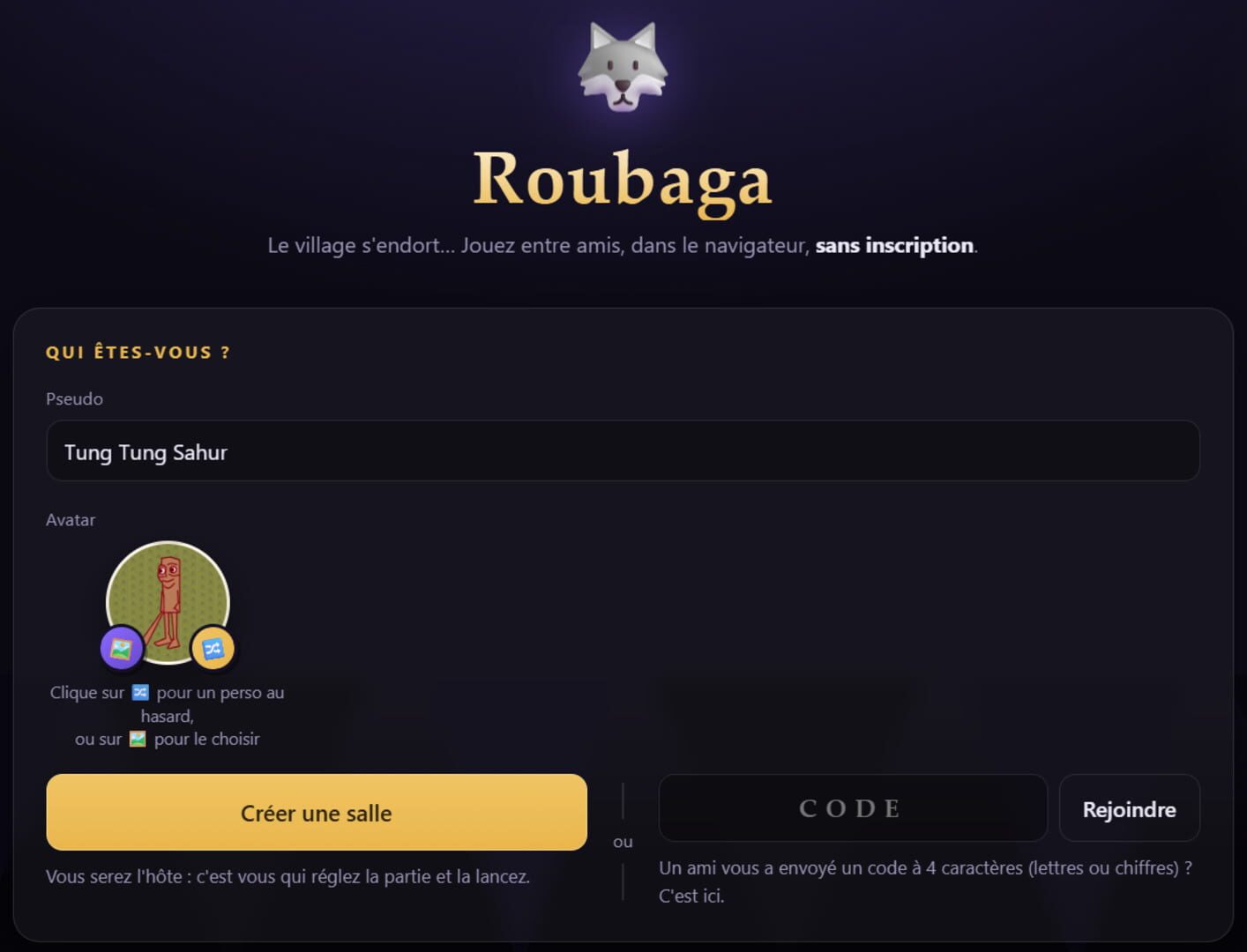 Roubaga - Screenshot