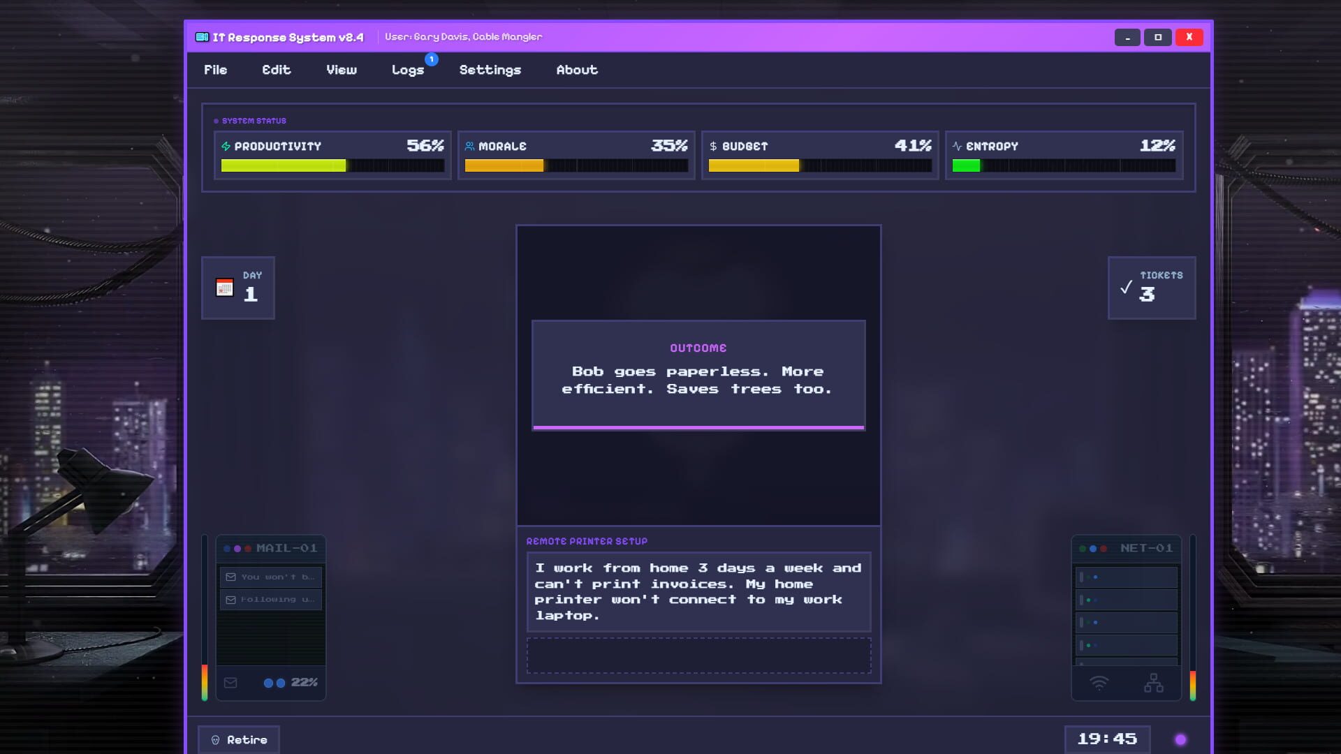 I.T Never Ends - Screenshot