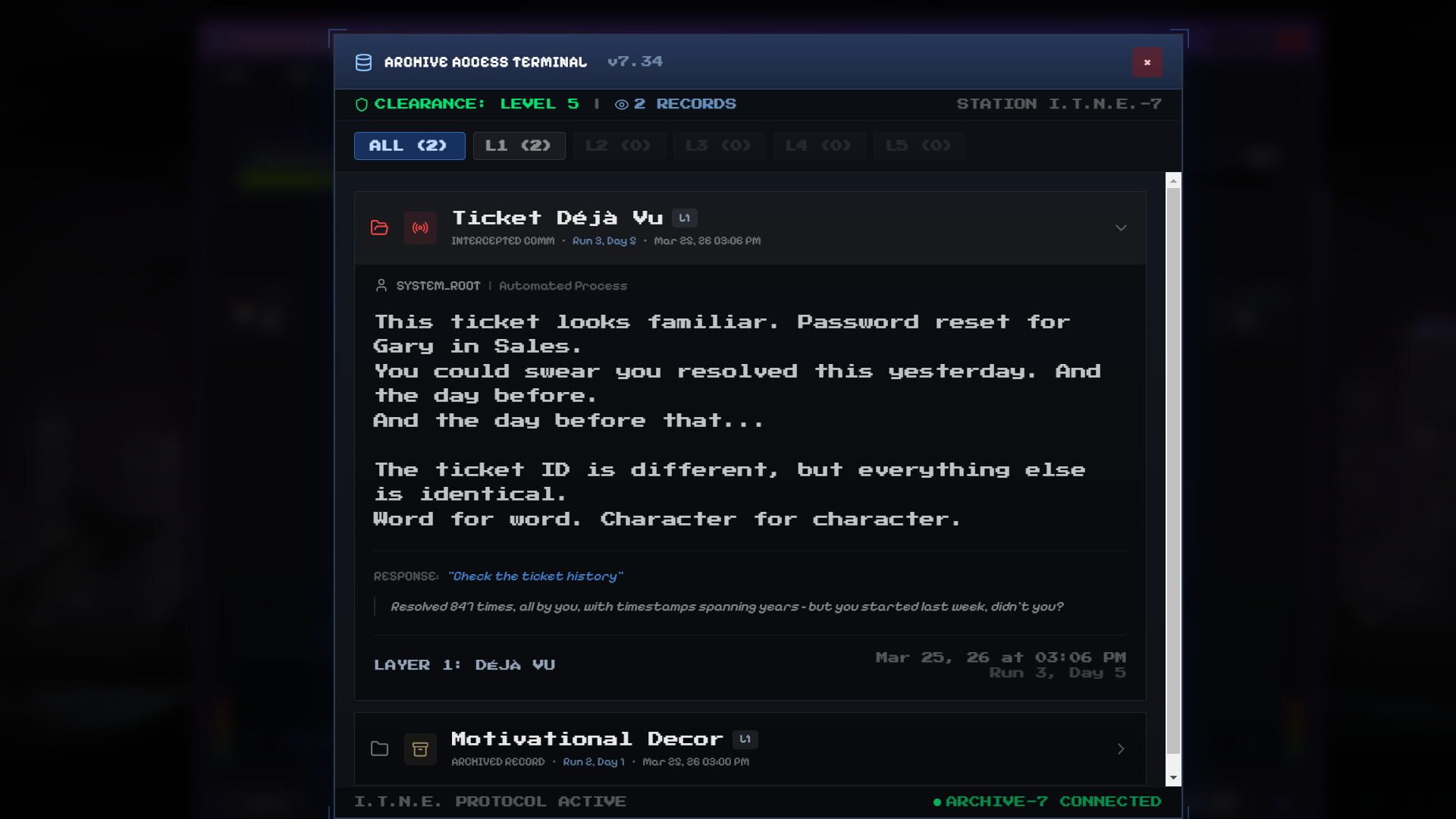 I.T Never Ends - Screenshot