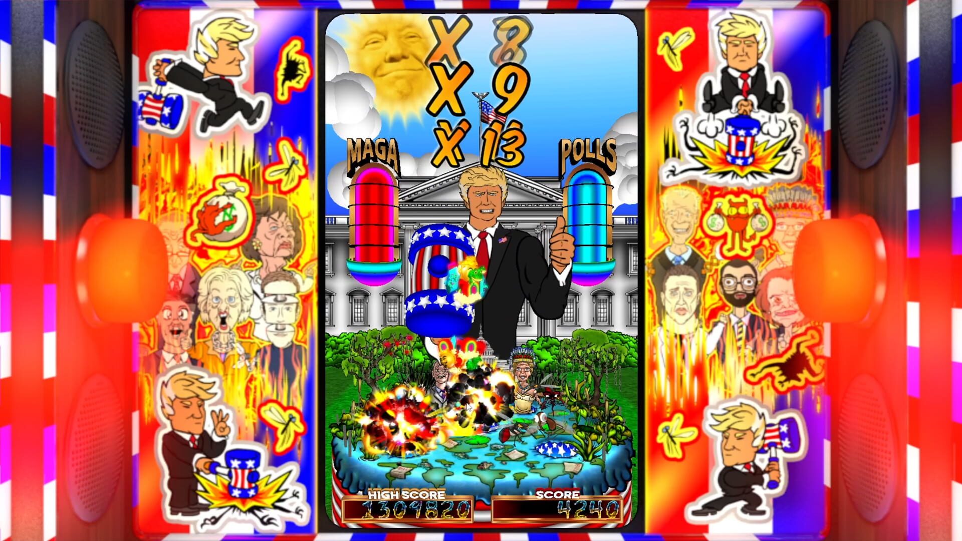 Orange Man Smash! - Screenshot