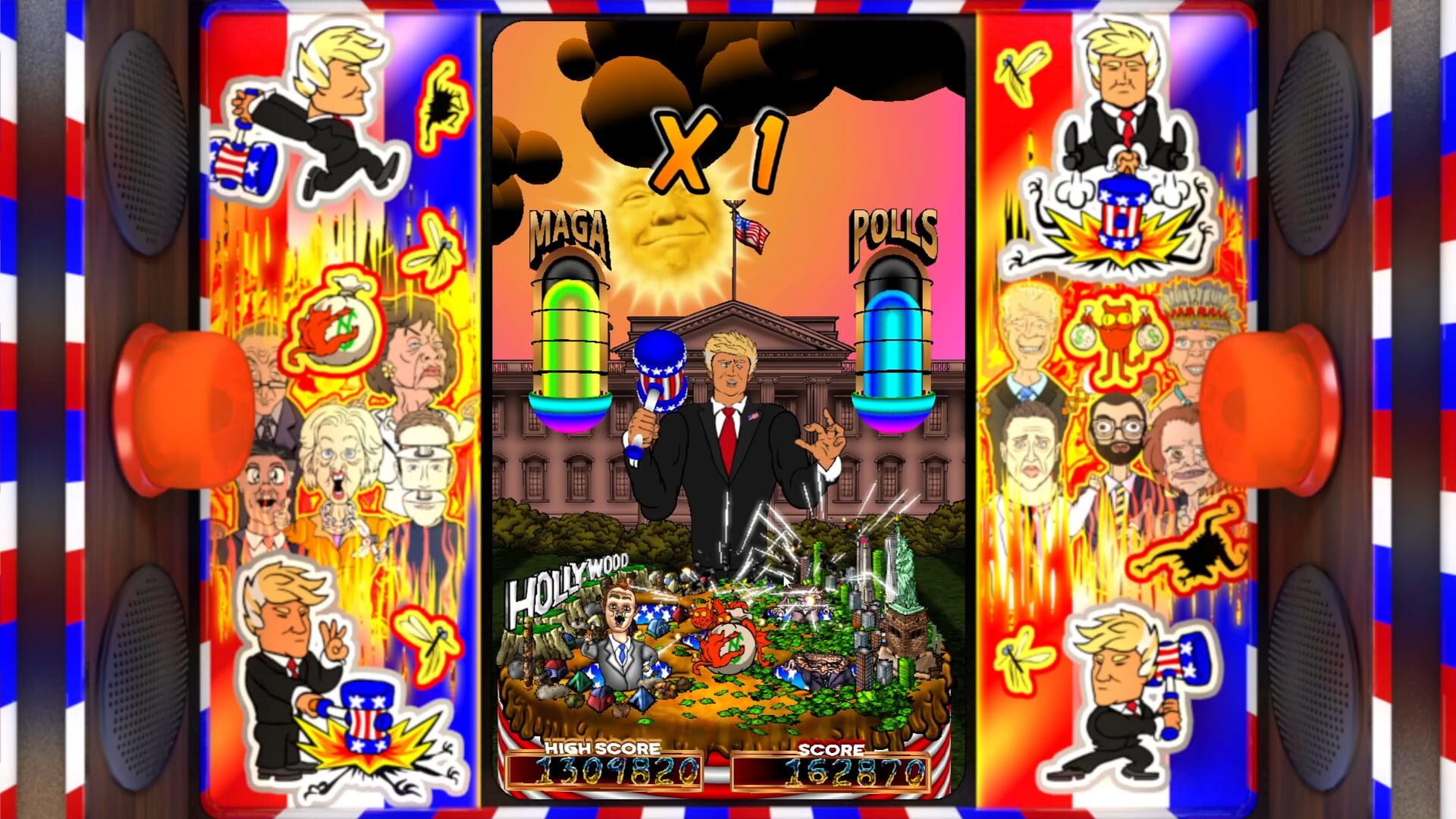 Orange Man Smash! - Screenshot
