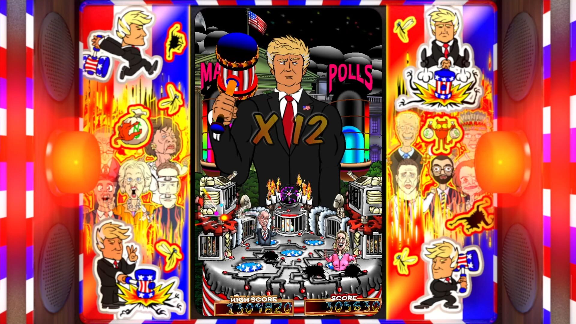 Orange Man Smash! - Screenshot