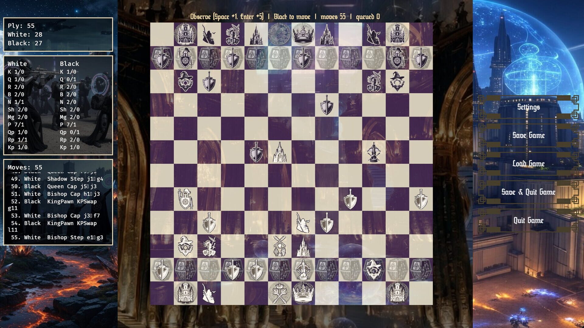 Altus Chess: Archaic Beginnings - Screenshot