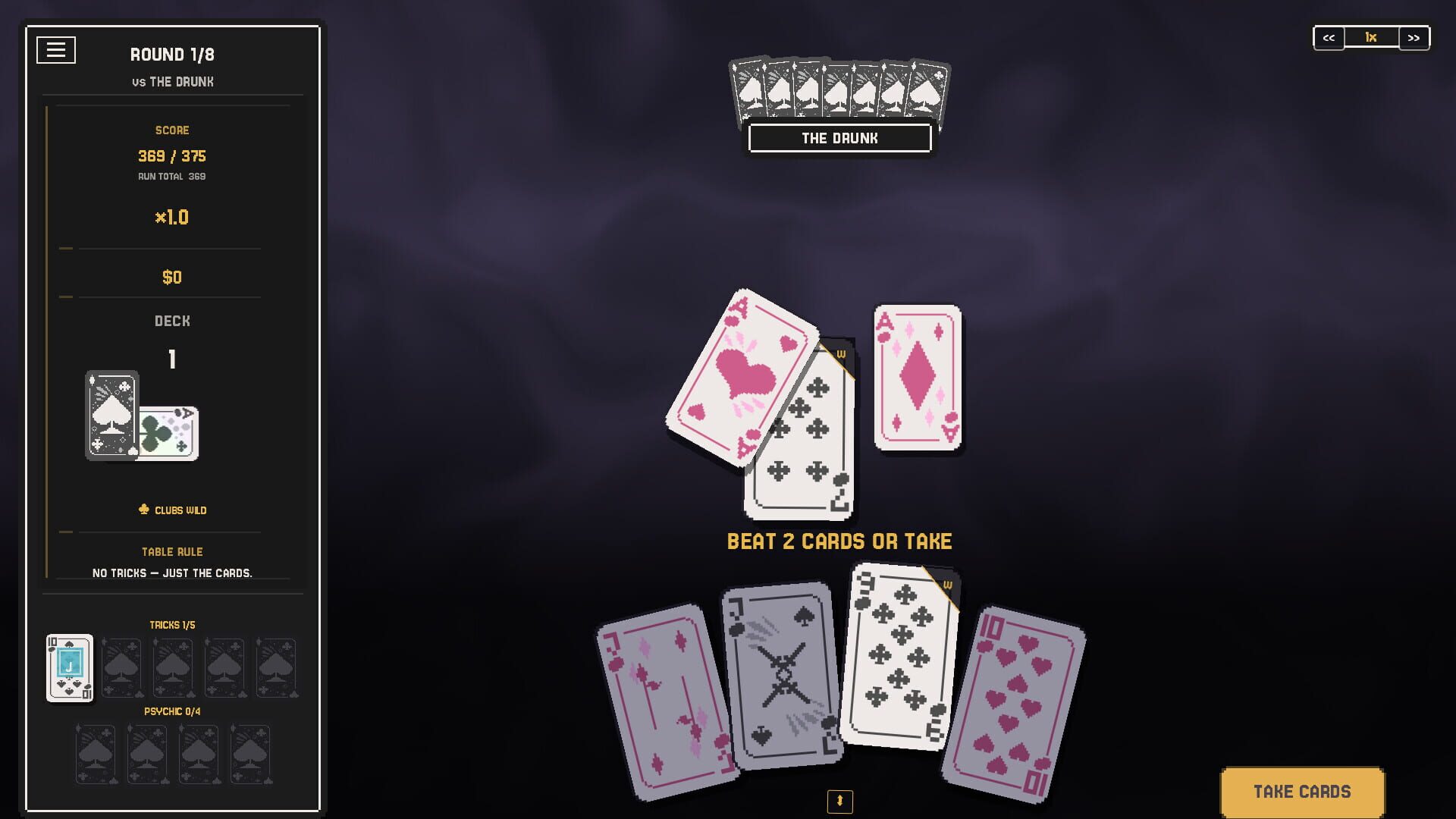 Settle or Sweep - Screenshot