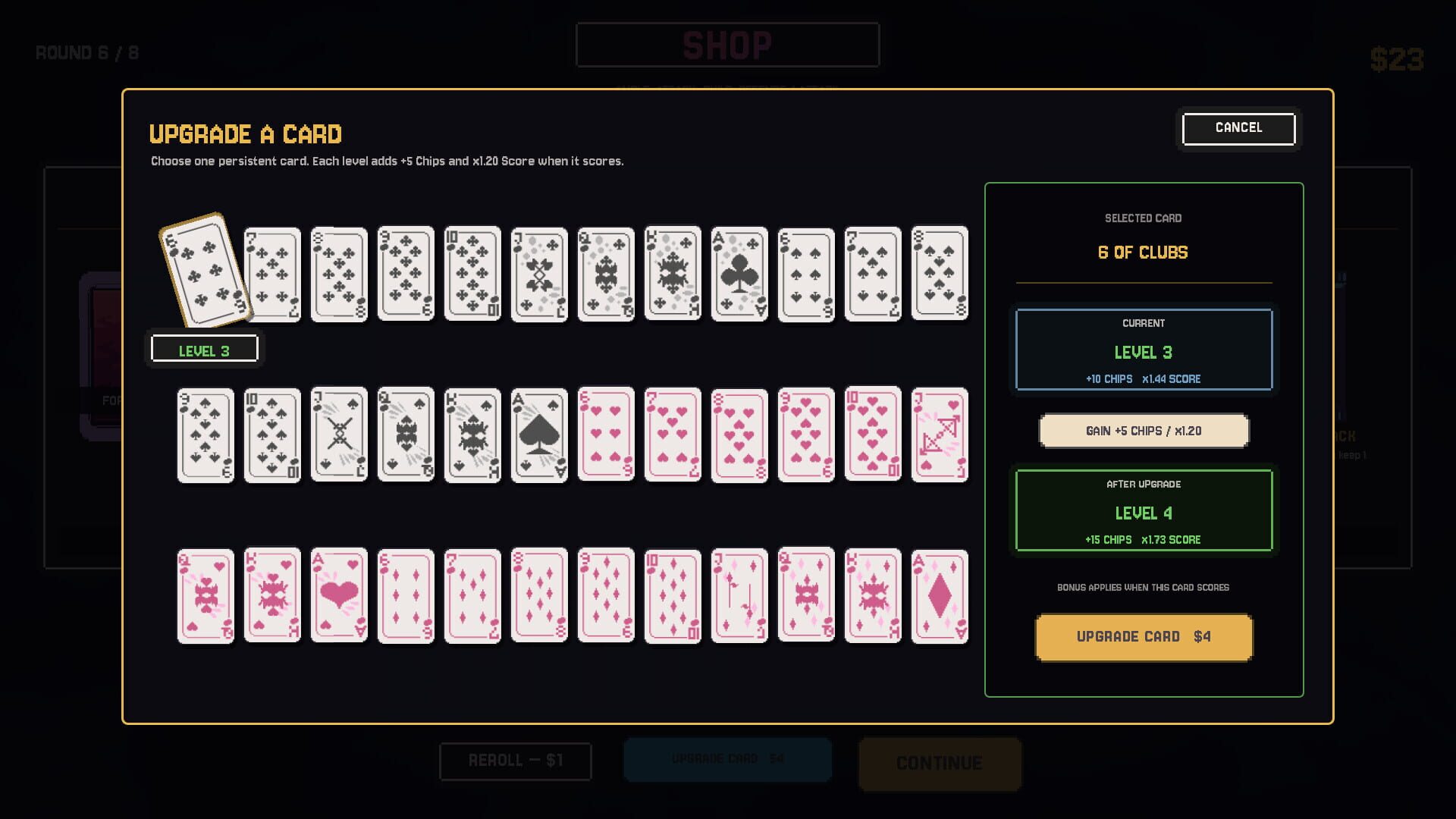 Settle or Sweep - Screenshot