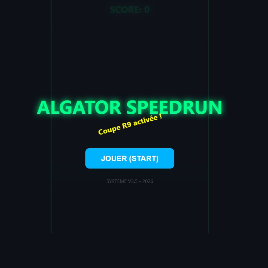 Algator Speedrun - Screenshot