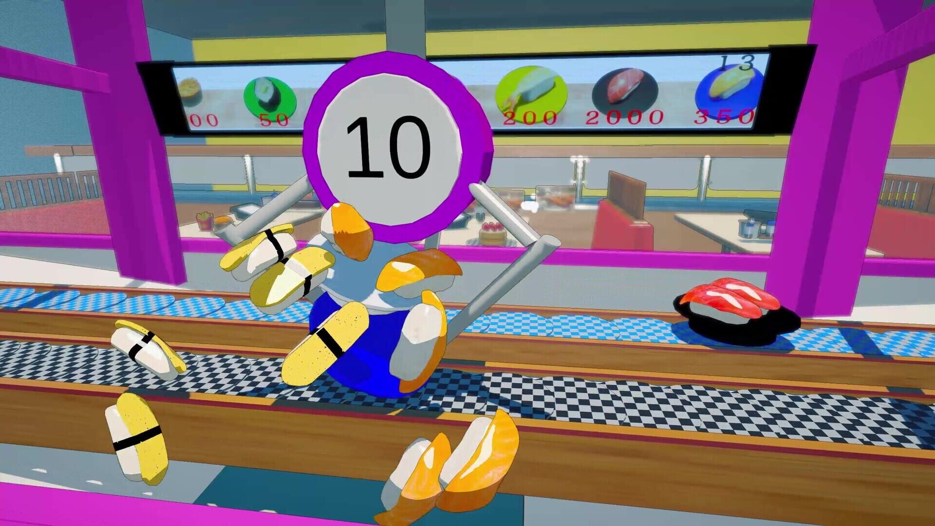Sushi Claw Machine - Screenshot