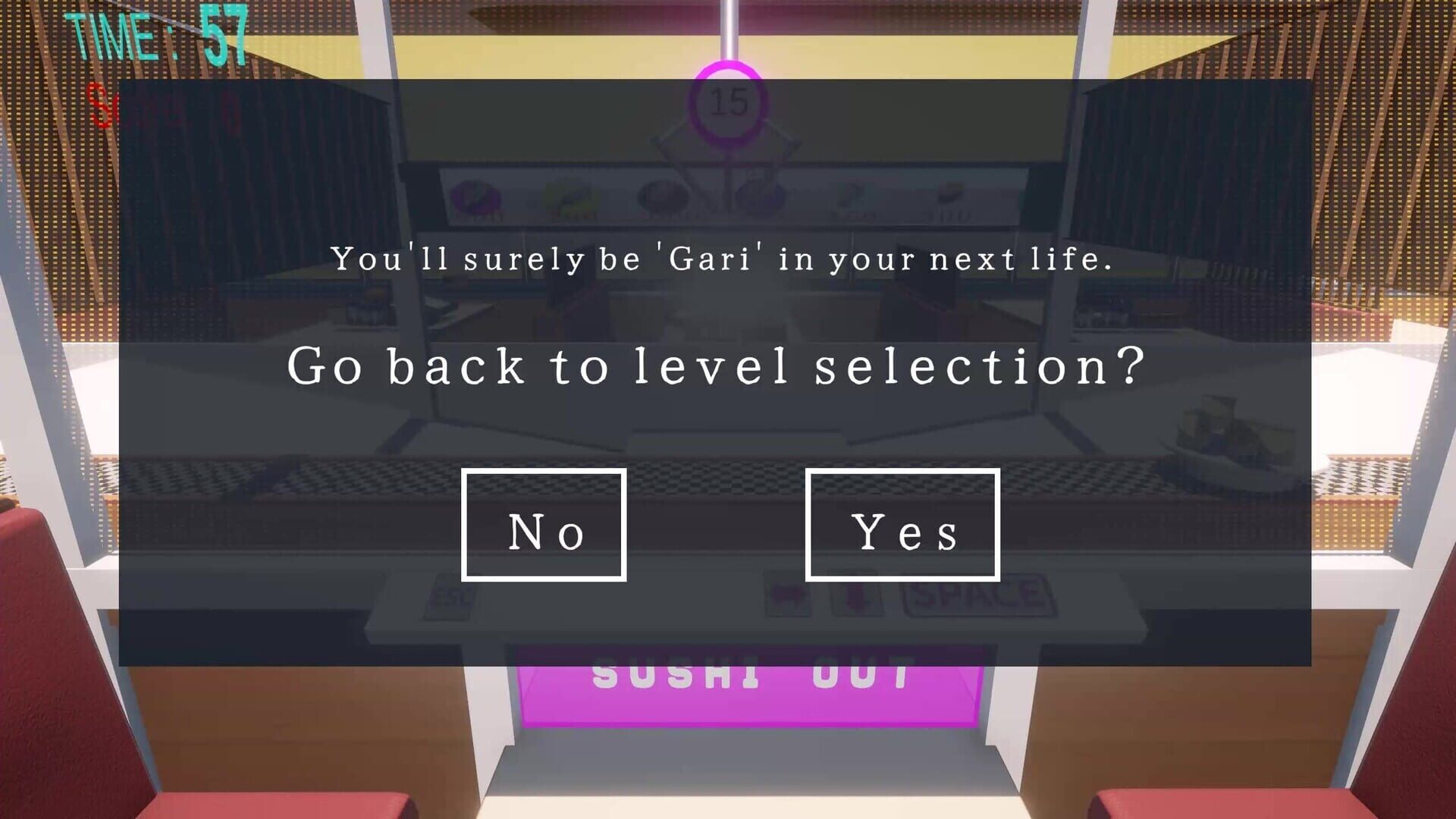Sushi Claw Machine - Screenshot