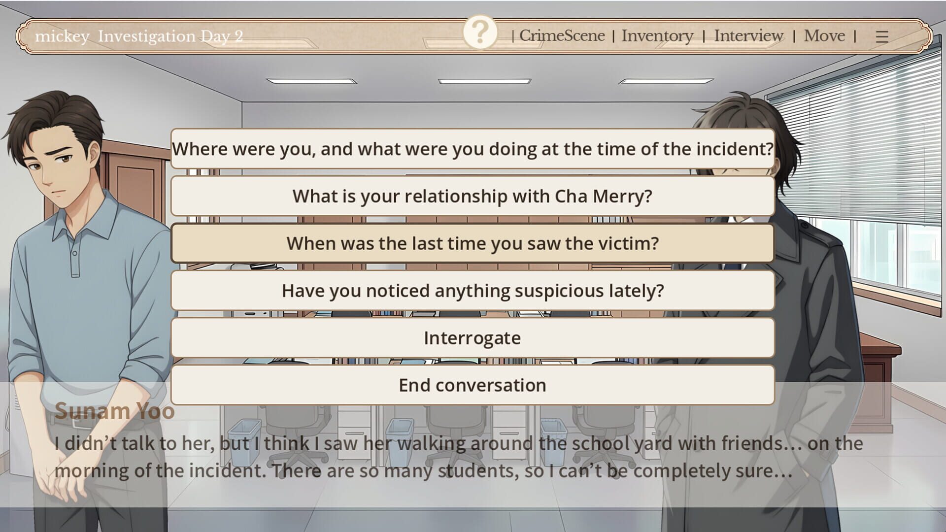 The Missing Threads - Screenshot