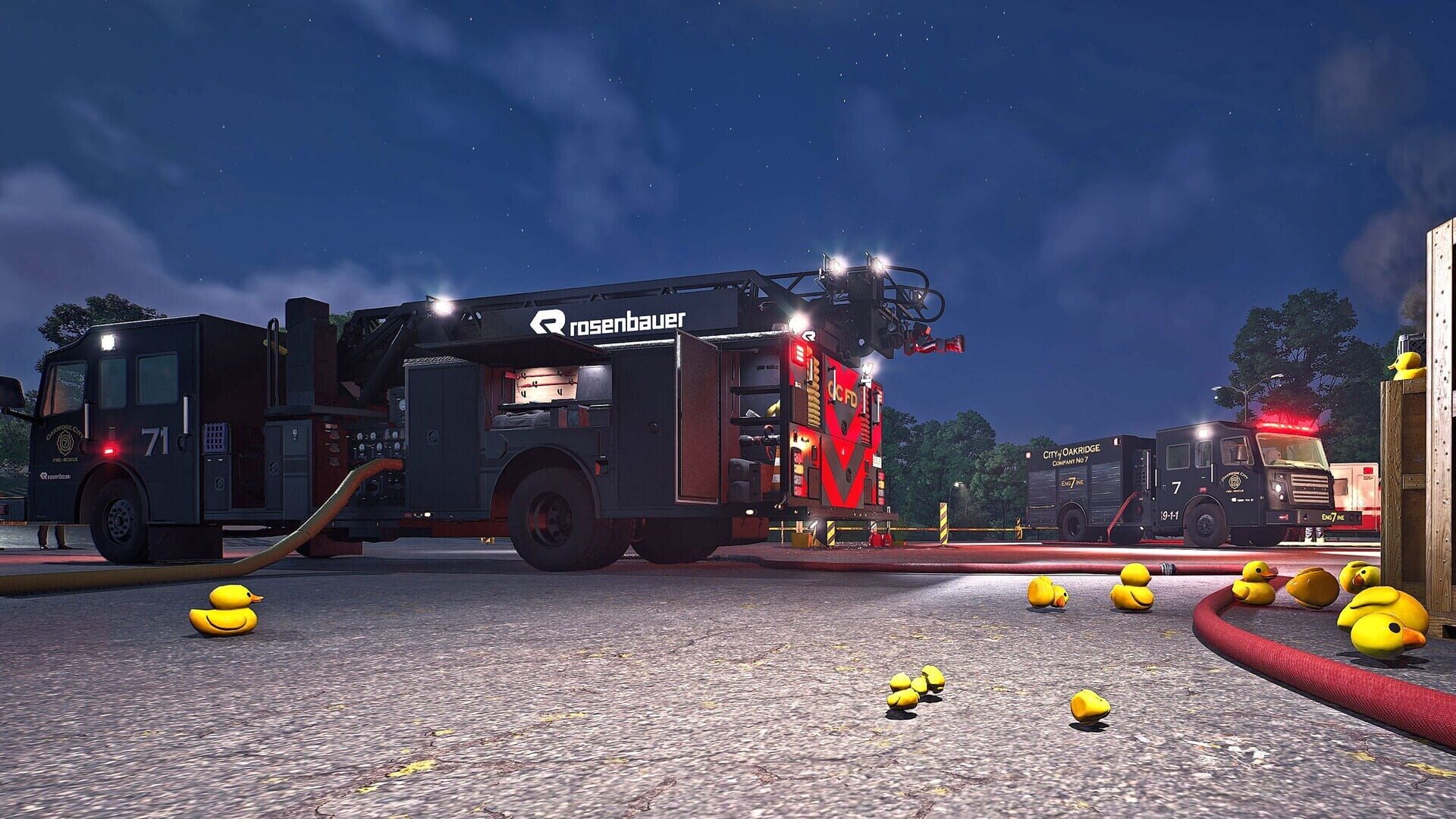 Firefighting Simulator: Ignite - Blackout Truck Edition Skins DLC - Screenshot