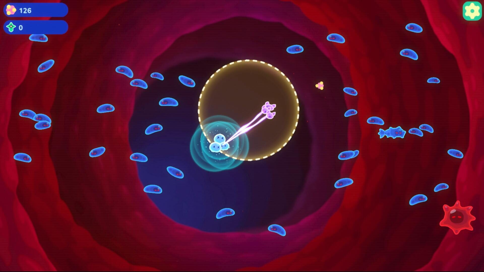 Gummy Invaders - Screenshot