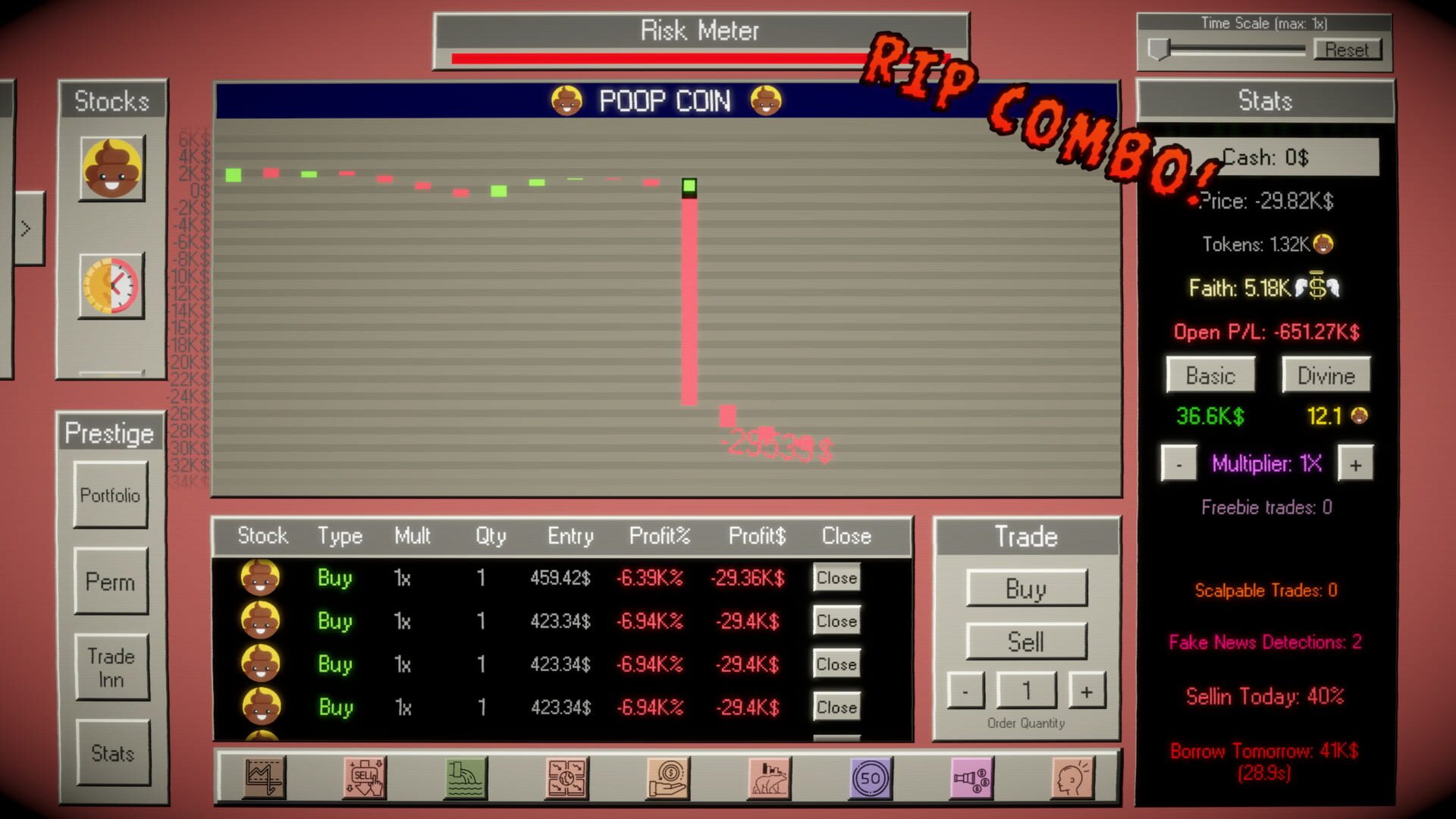 God of Stocks - Screenshot
