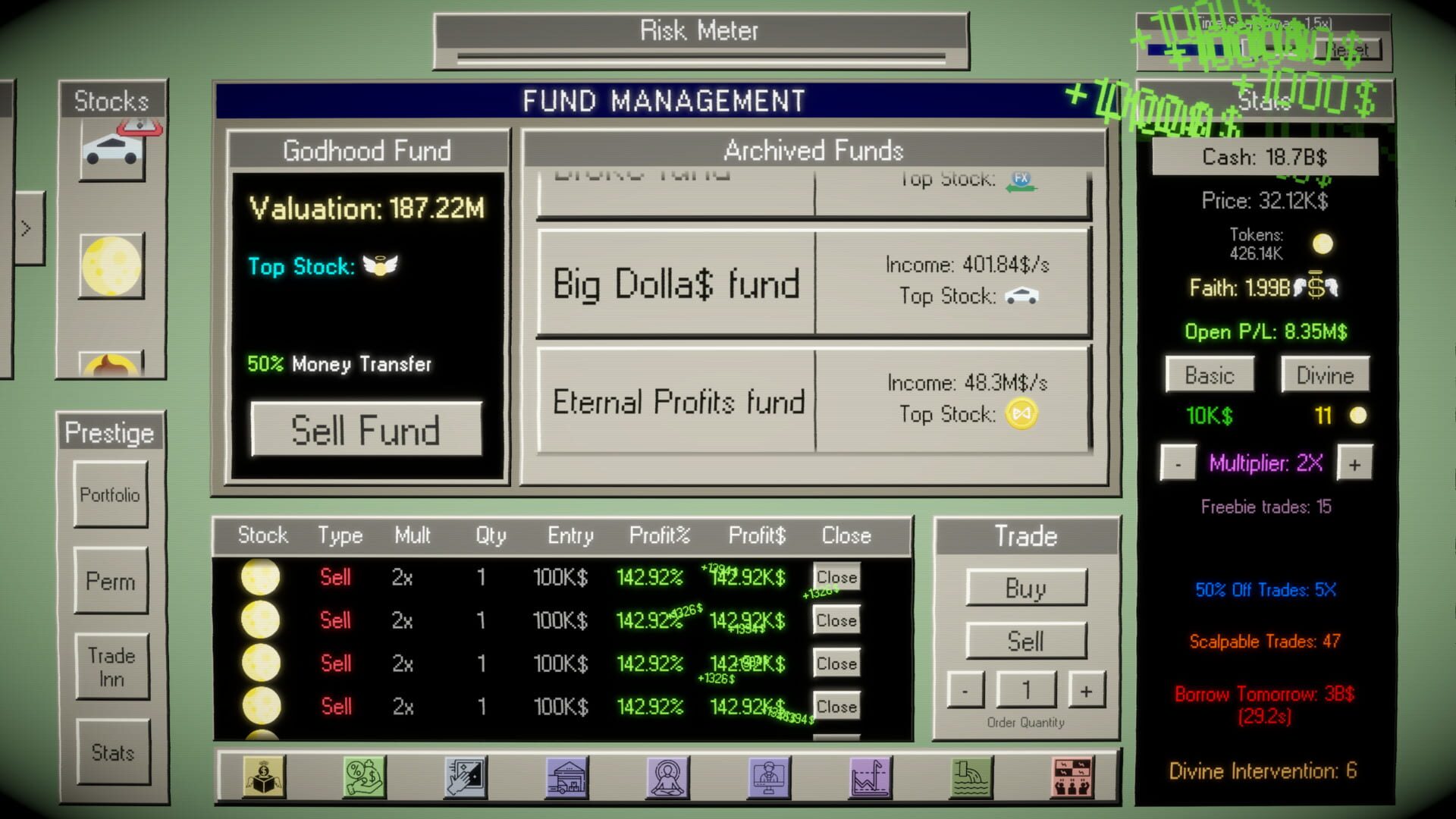 God of Stocks - Screenshot