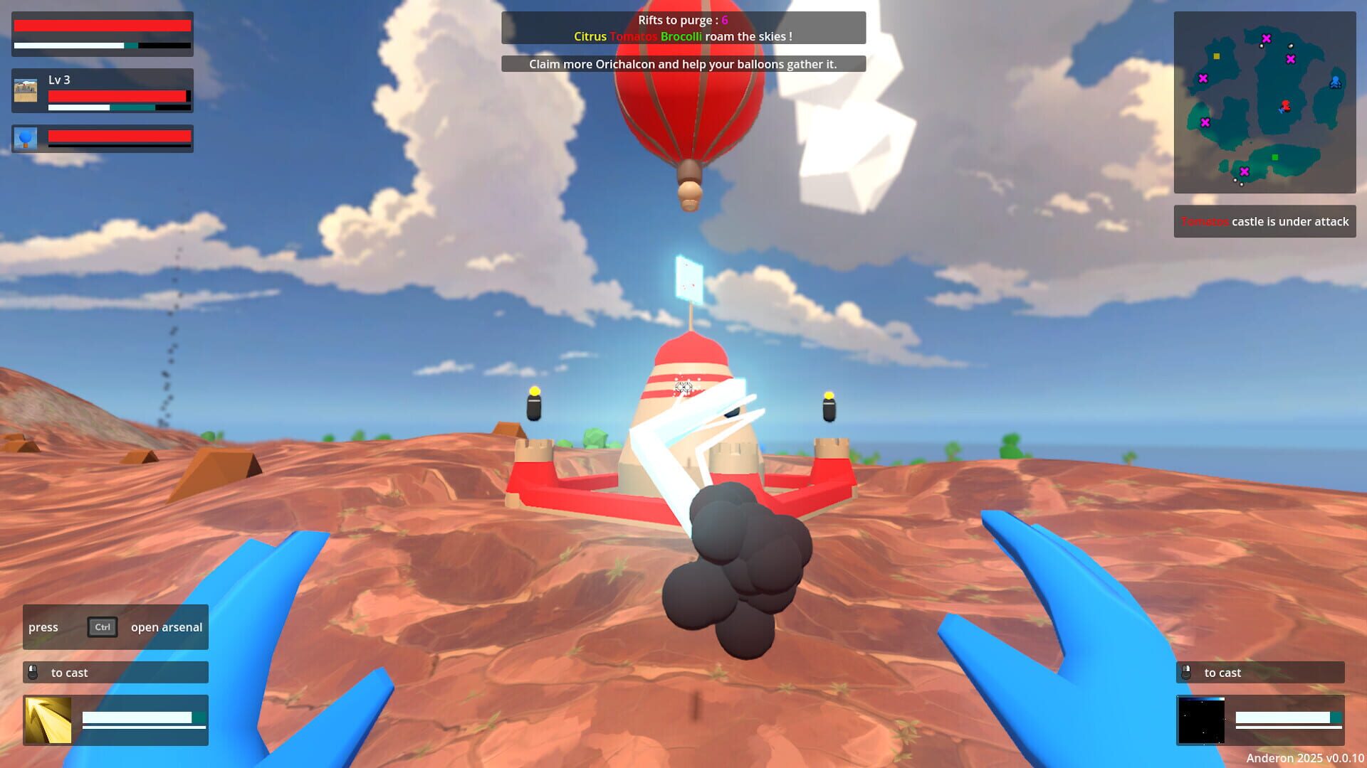 Flying Wizards - Screenshot