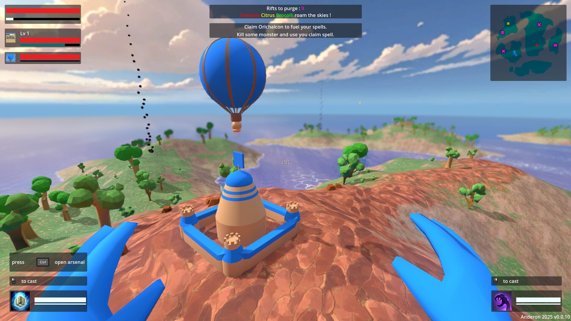 Flying Wizards - Screenshot