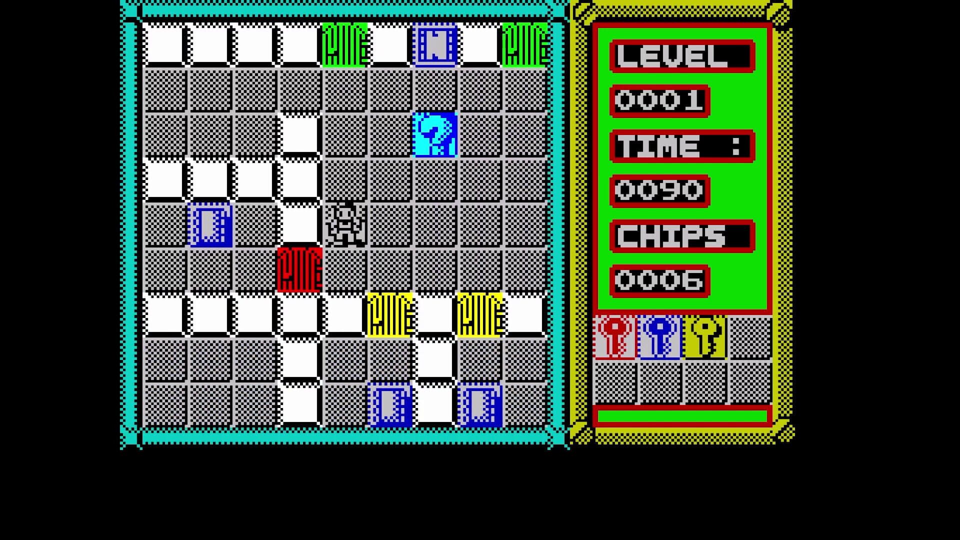Chip's Challenge (Amiga/C64/Lynx/Mega Drive/SNES/Spectrum) - Screenshot