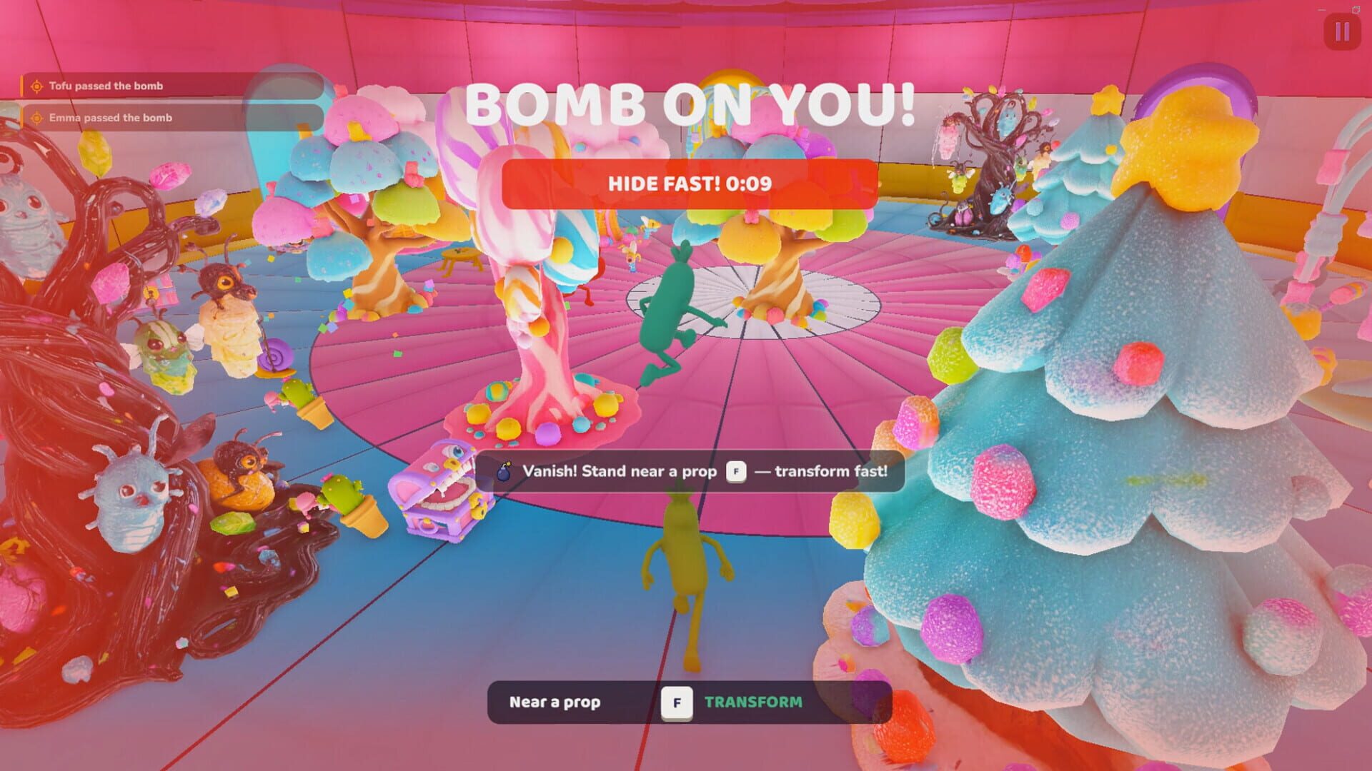 Hide and Fuse - Screenshot