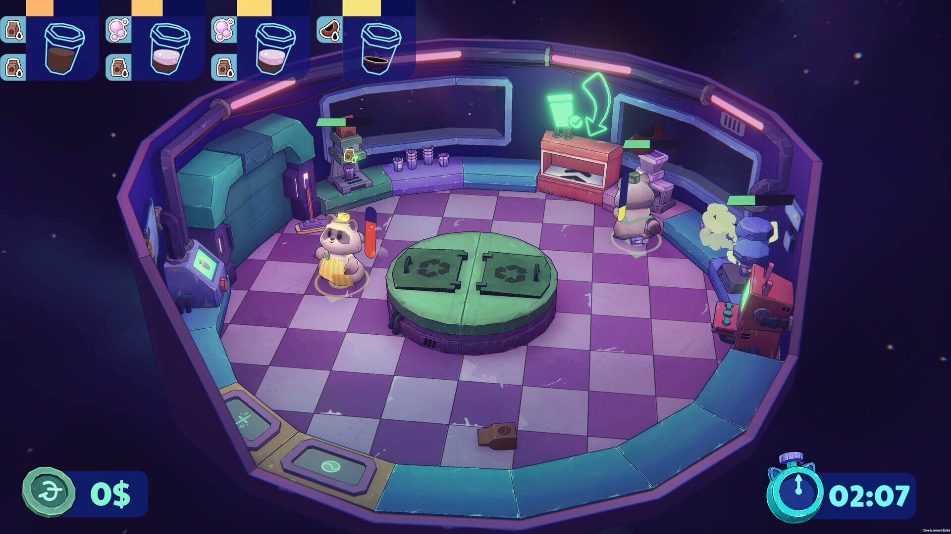 Coffee Raccoons - Screenshot