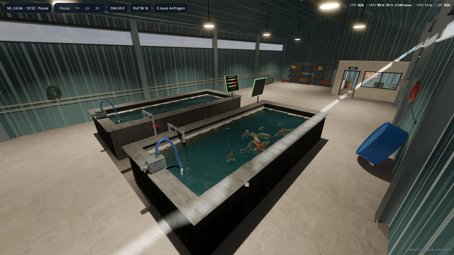Aquaculture Simulator - Screenshot