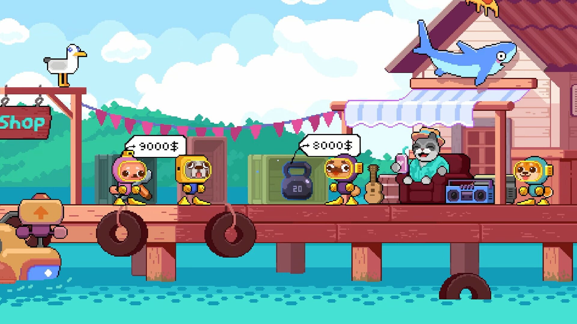 Salty Dogs - Screenshot