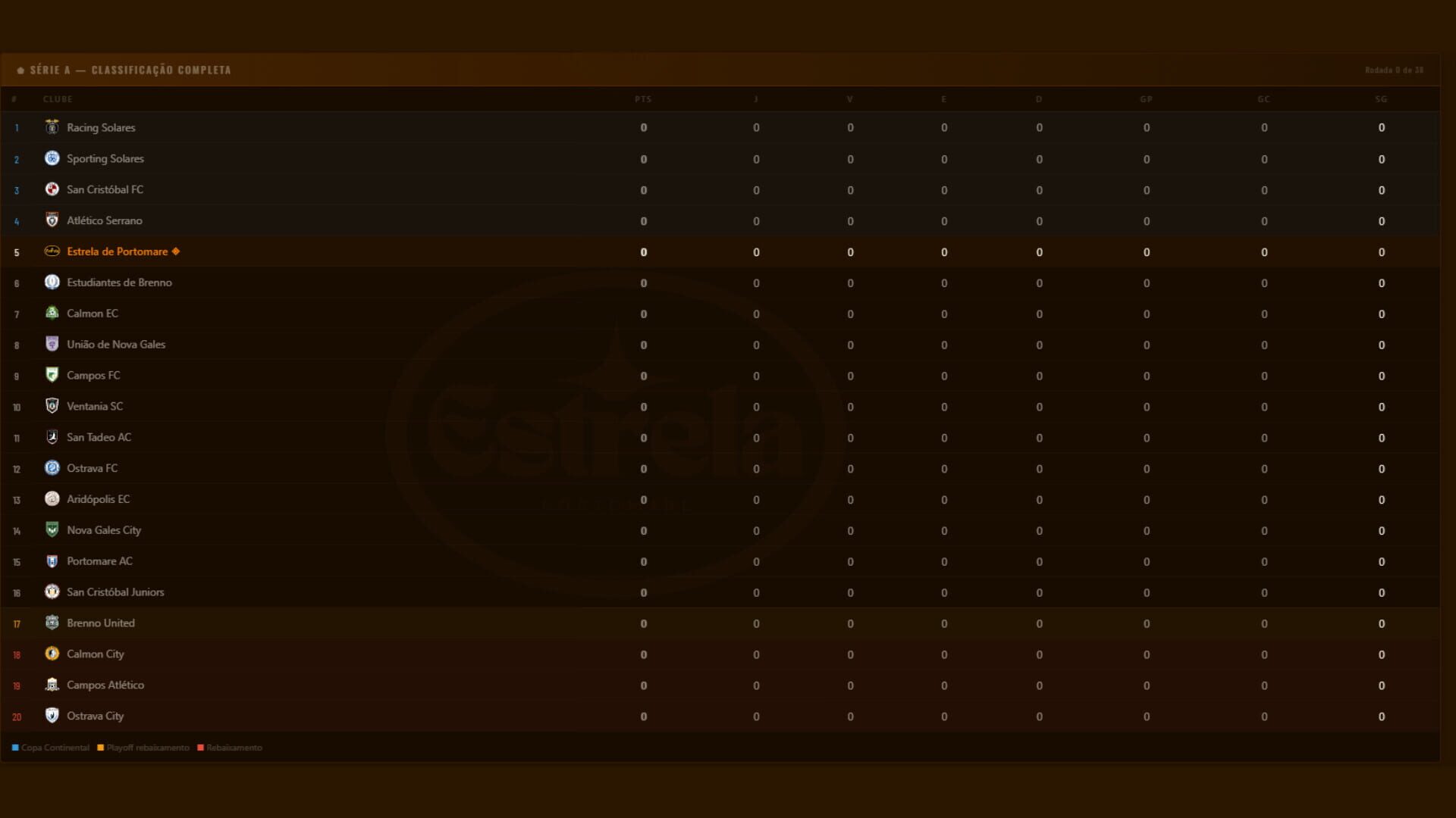 Miranza Futebol Clube - Screenshot