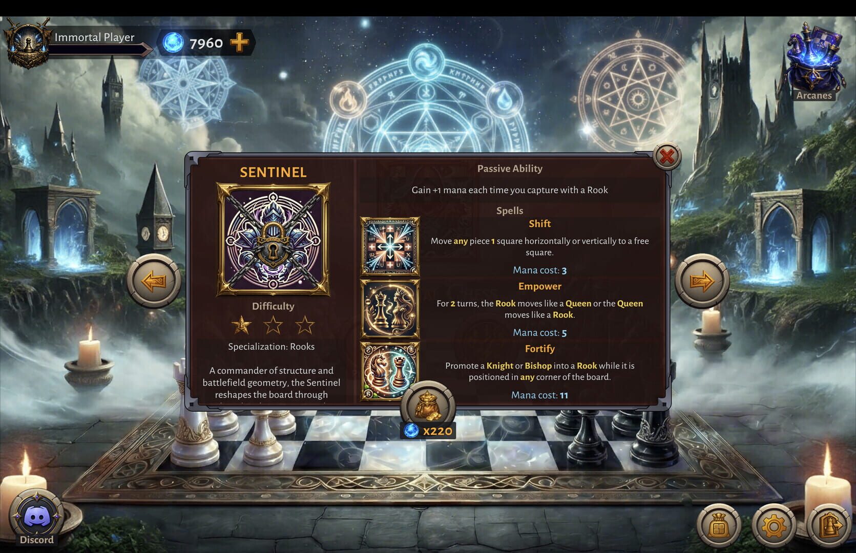 Immortal Chess - Screenshot