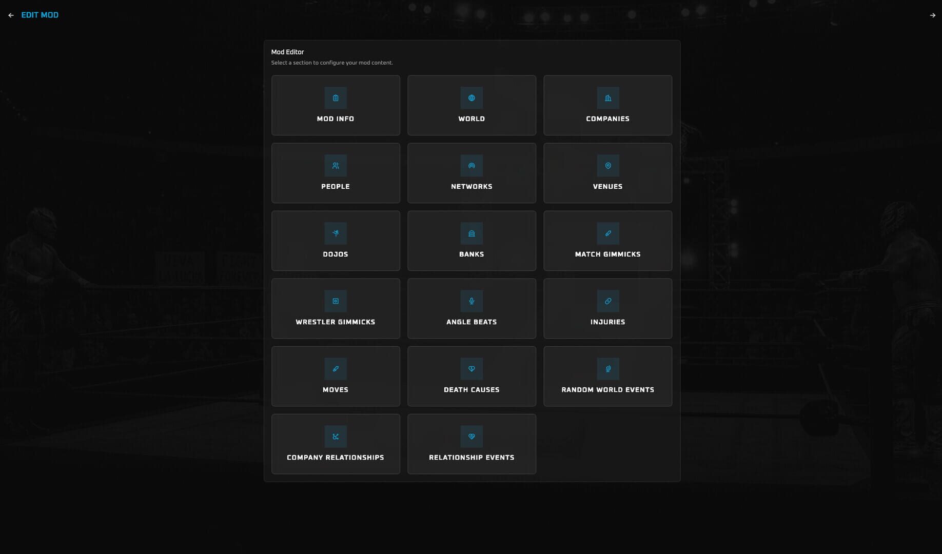 Pro Wrestling Tycoon - Screenshot