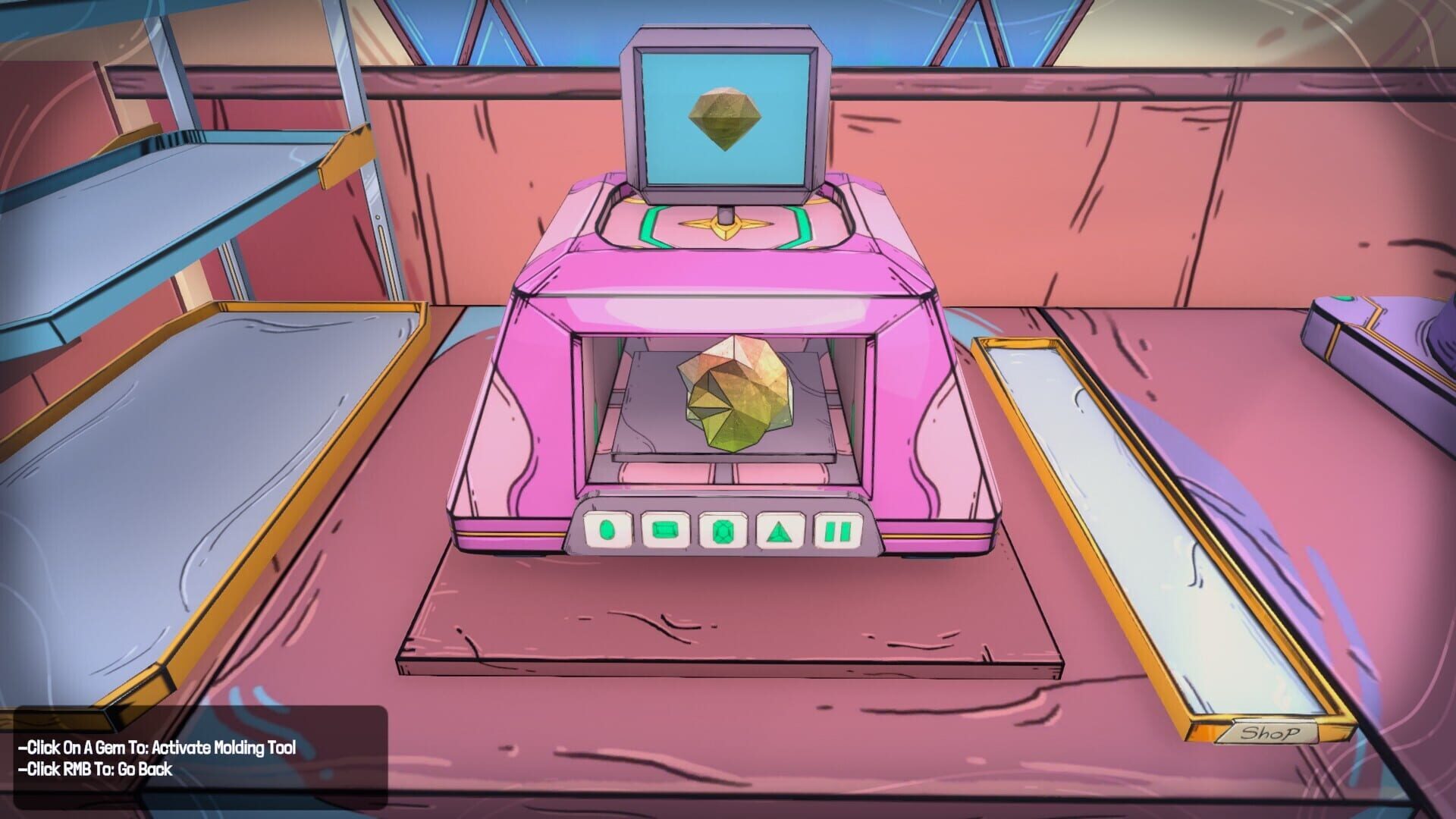 Gemmy Gems: A Cozy Shop Sim - Screenshot