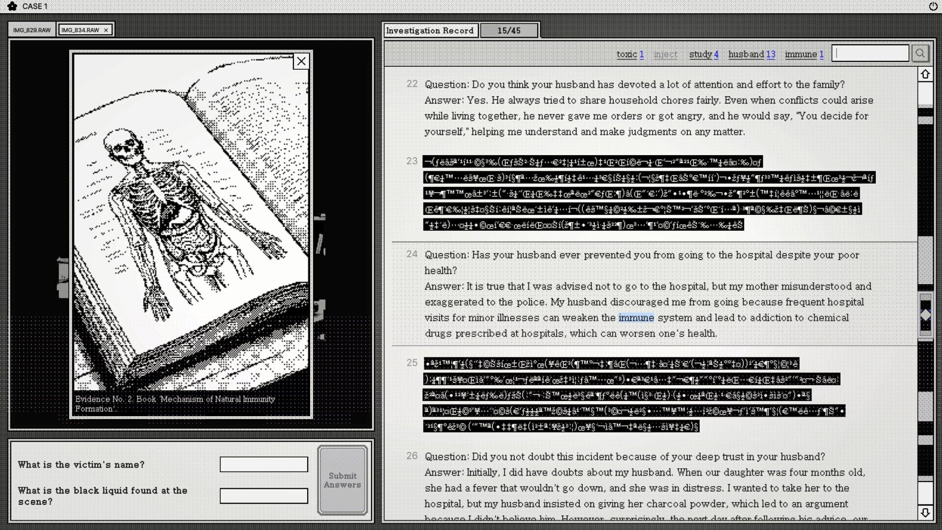 Cold Case - Screenshot