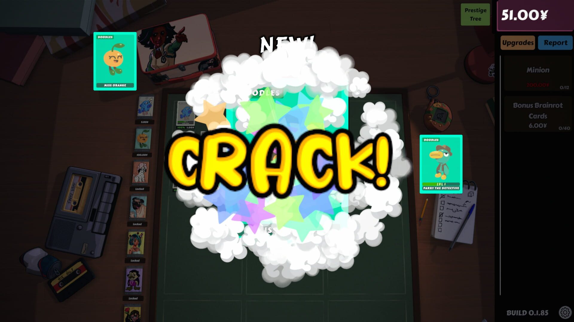 Crack a Pack - Screenshot