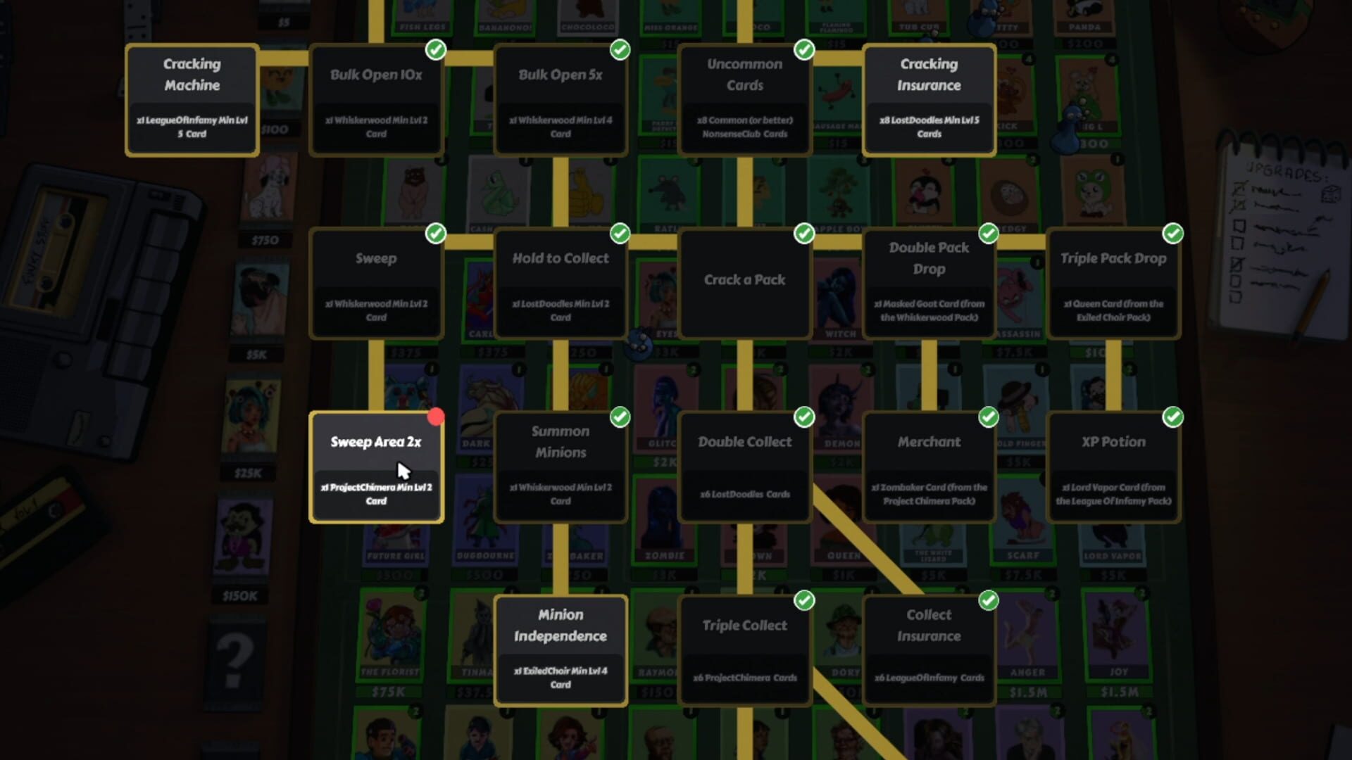 Crack a Pack - Screenshot