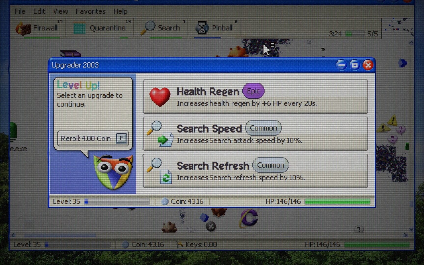 Antivirus Survivors 2003 Professional - Screenshot