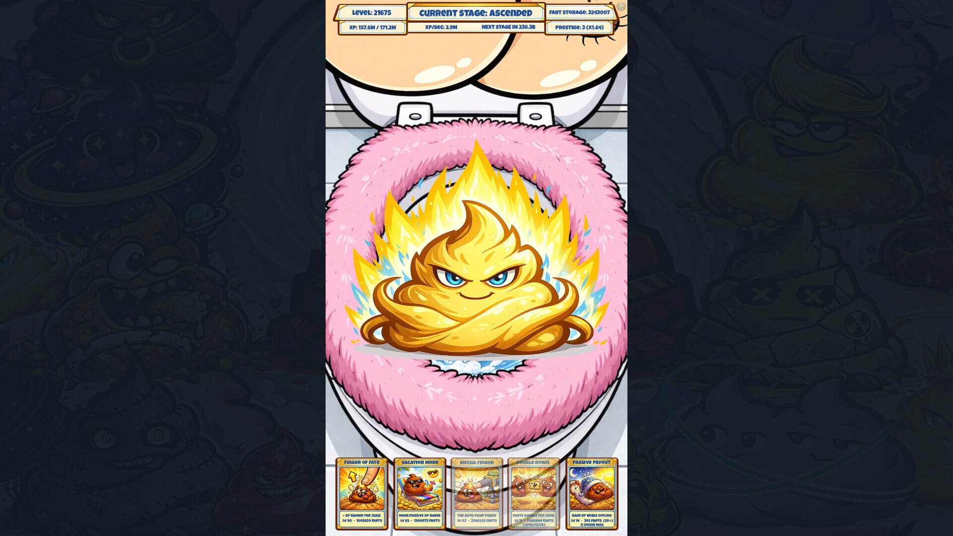 Super Idle Poop Clicker - Screenshot