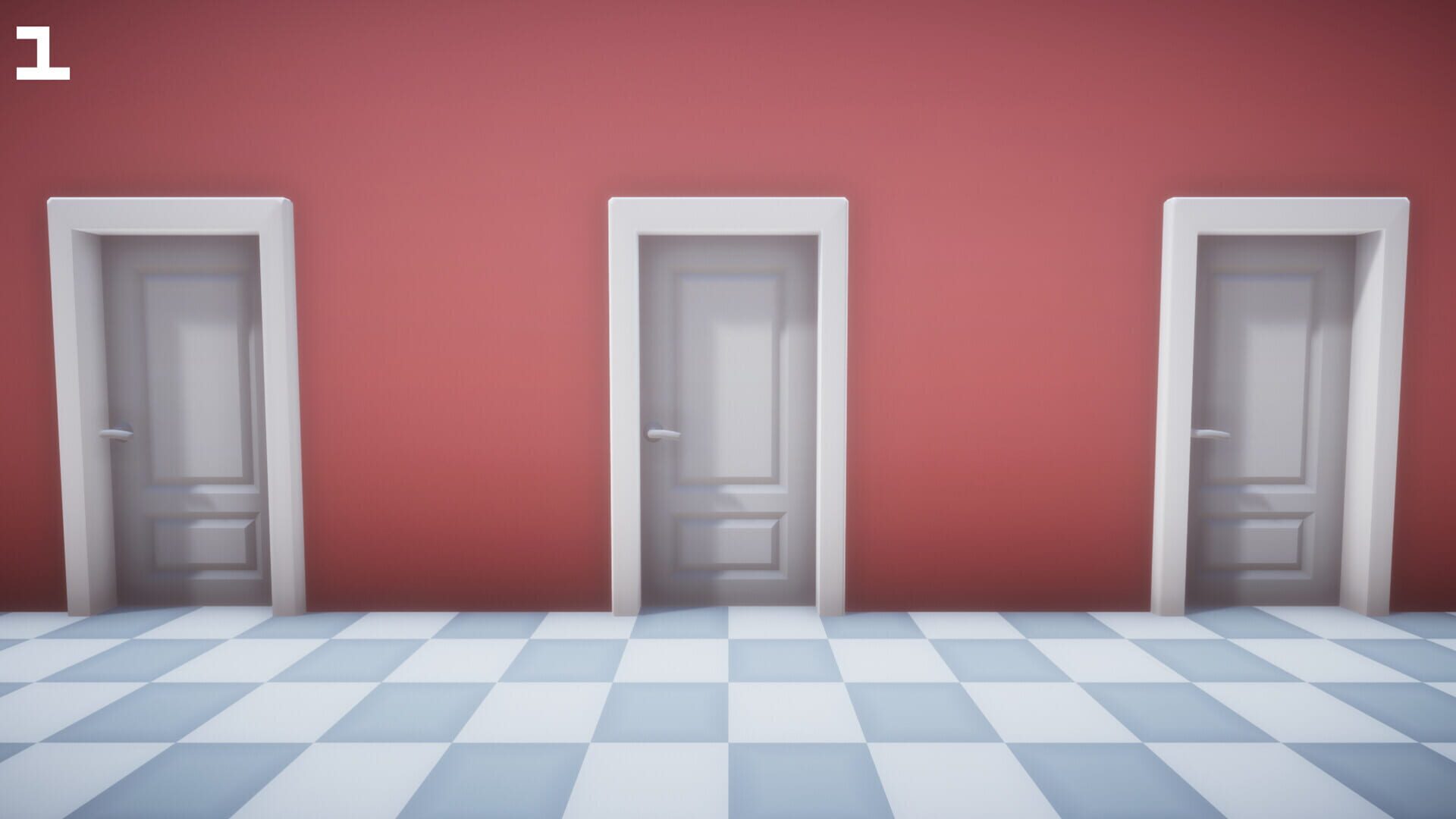 Three Doors - Screenshot