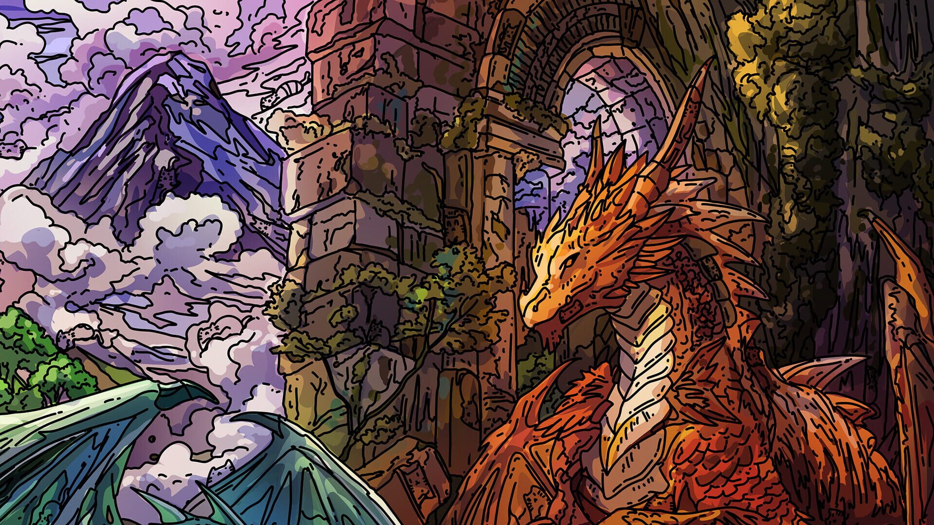 100 Dragon Cats - Screenshot
