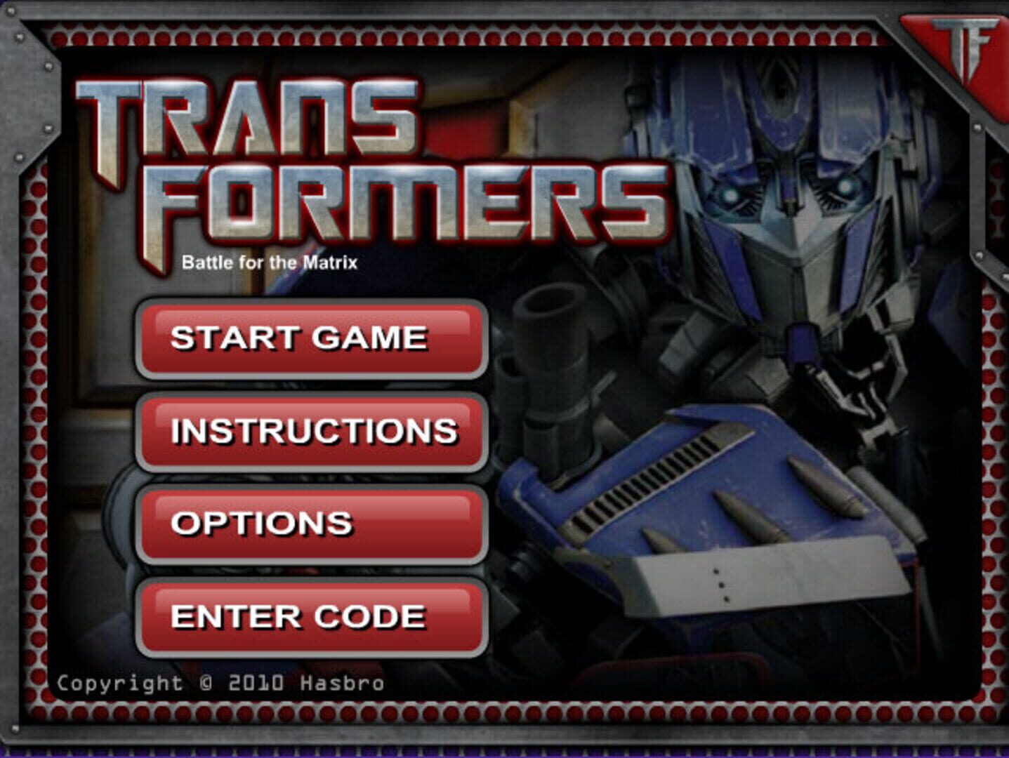 Transformers: Battle for the Matrix screenshots
