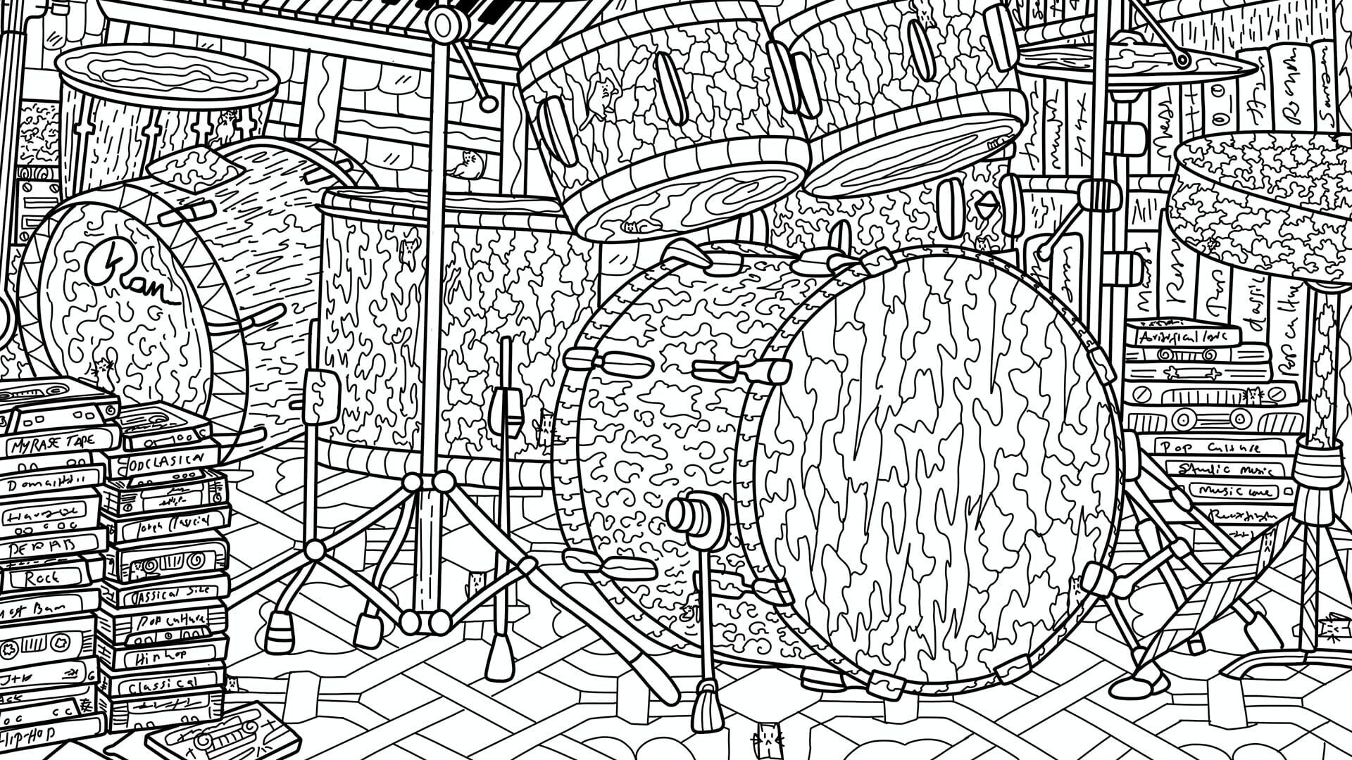 100 Music Cats