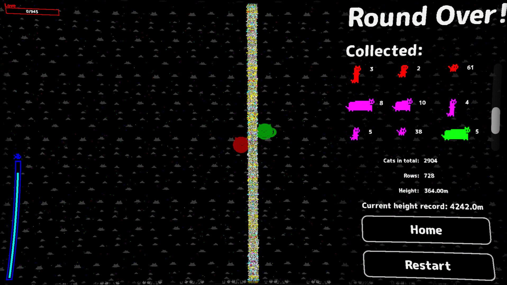 Build a Cat Tower to reach the Fish - Screenshot