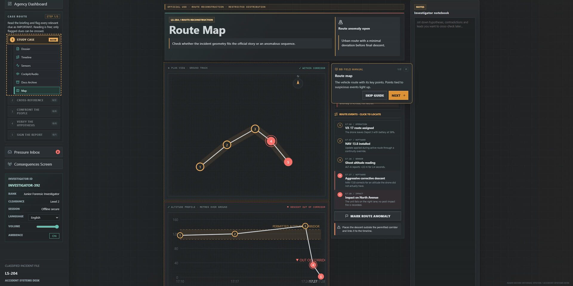 Accident Investigator Simulator: Black Box - Screenshot