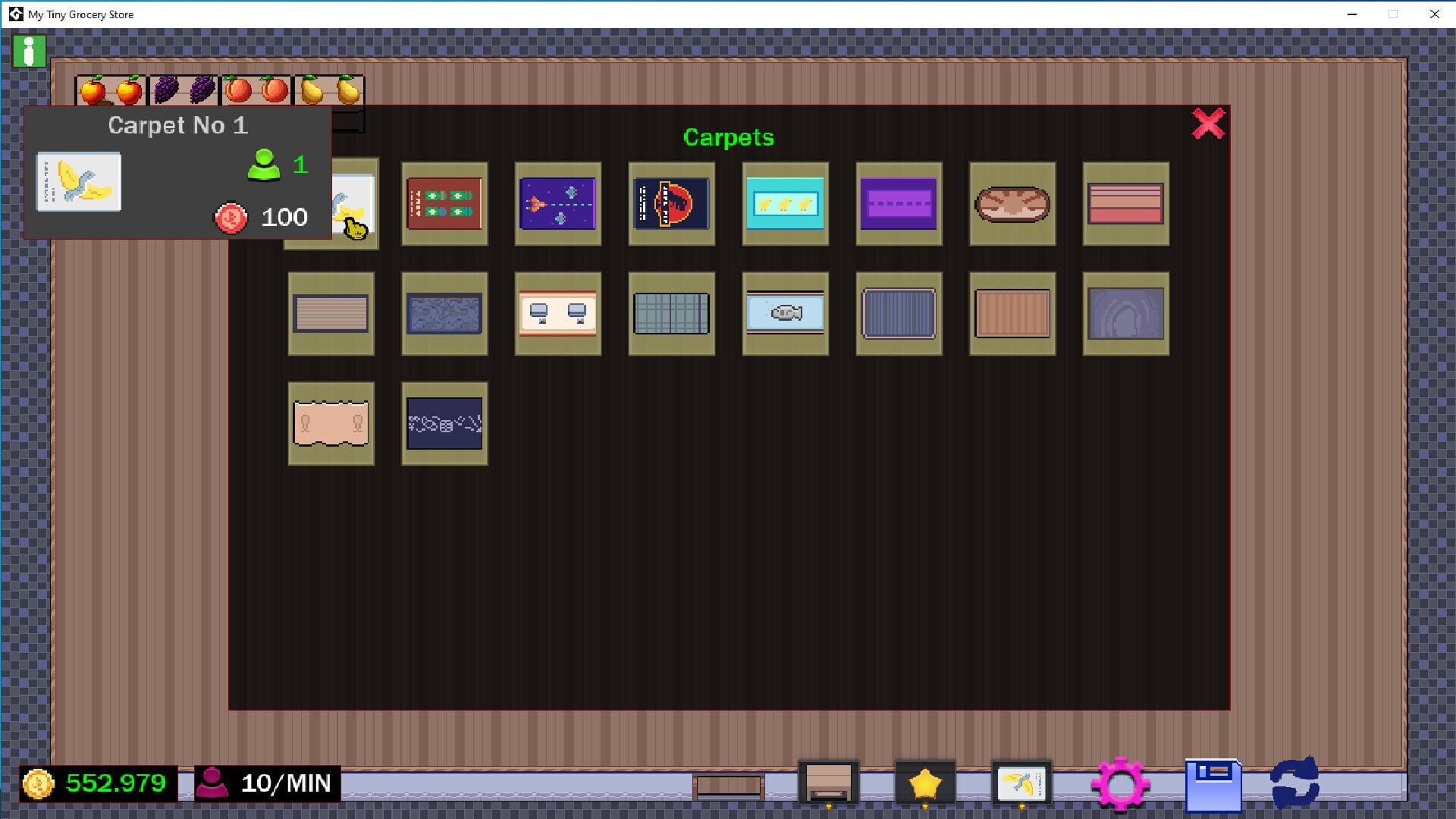My Tiny Grocery Store - Screenshot