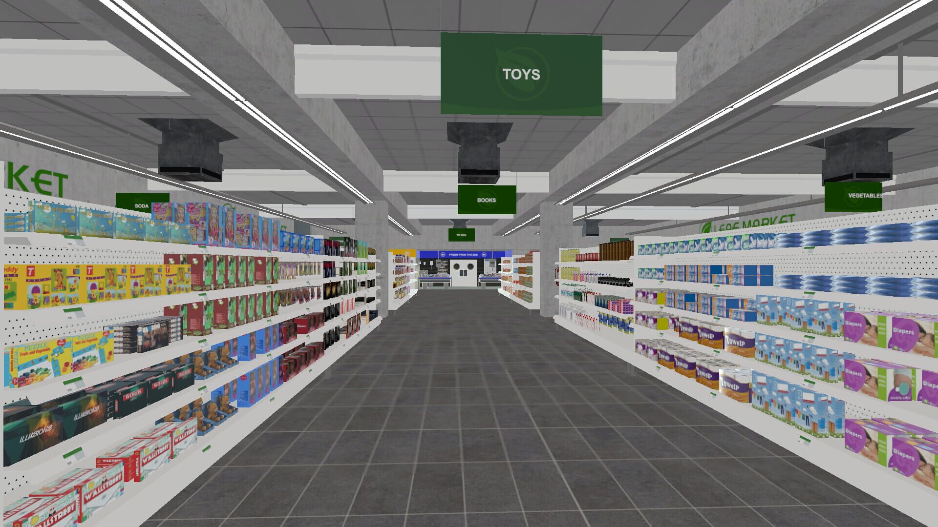 Food Store Simulator - Screenshot