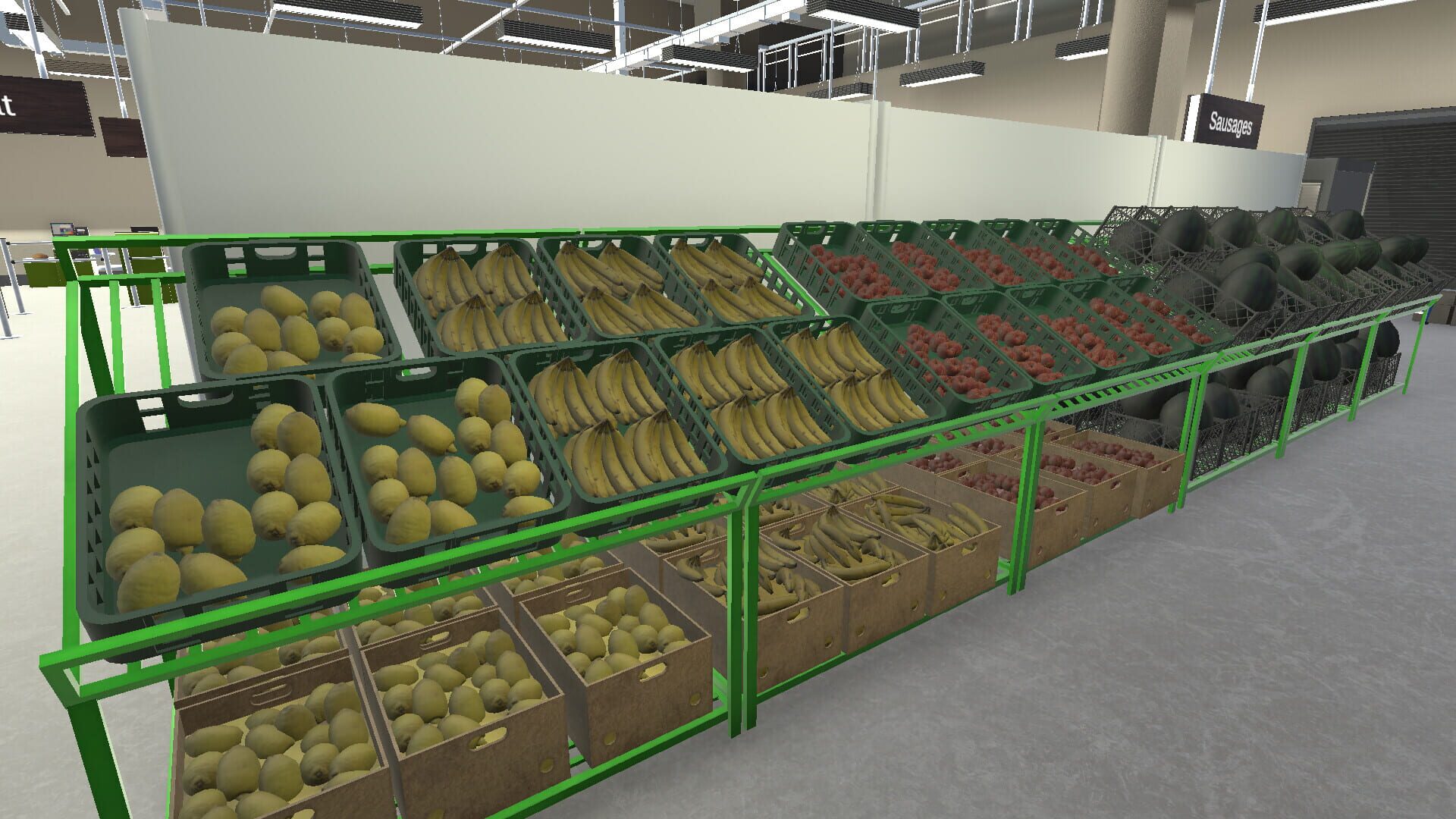 Big Market Simulator - Screenshot